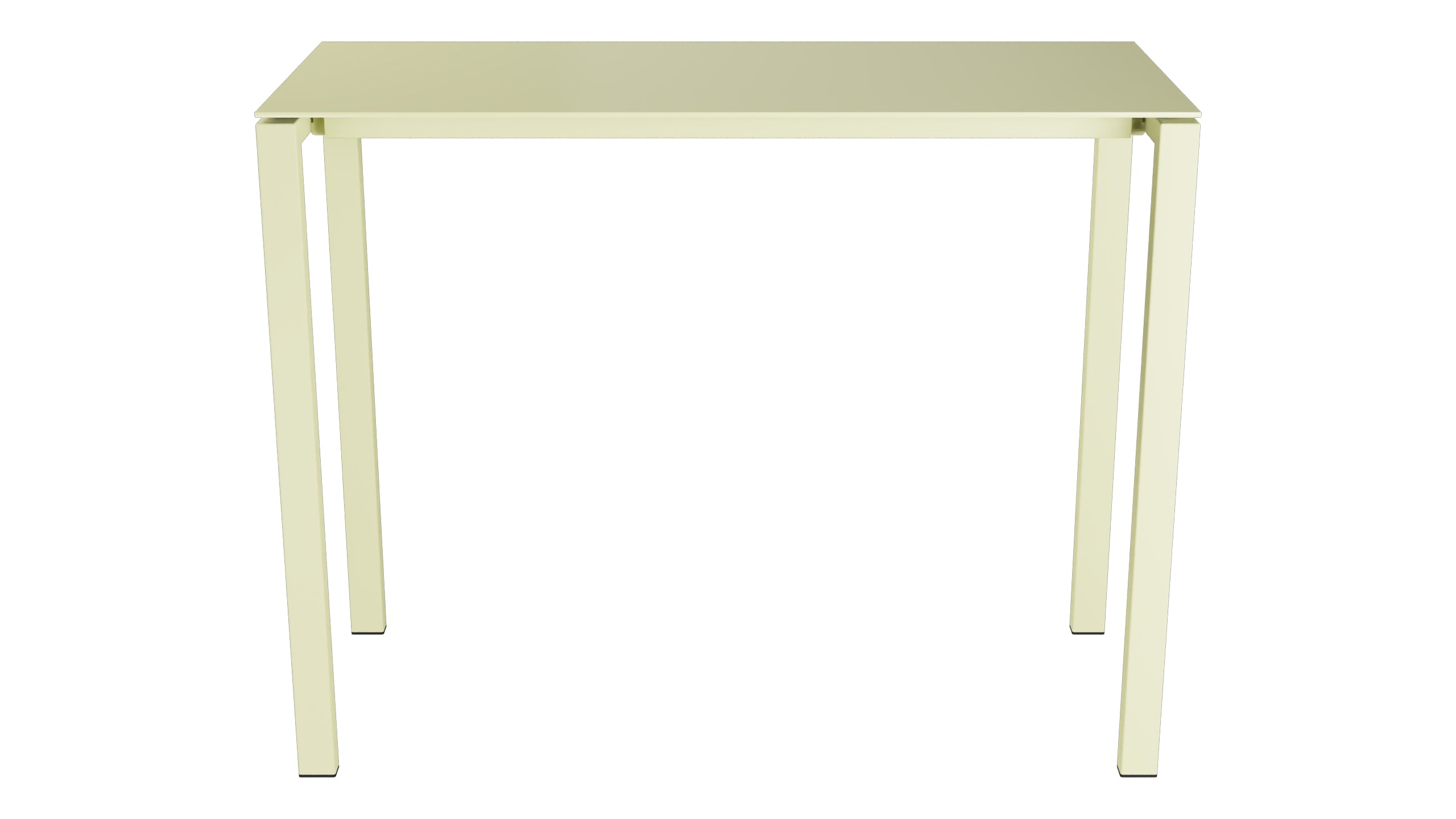 Luzern Glasfaser-Stehtisch Outdoor Decor 140x60 in Buchsbaumgelb präsentiert im Onlineshop von KAQTU Design AG. Hochtisch Outdoor ist von Schaffner