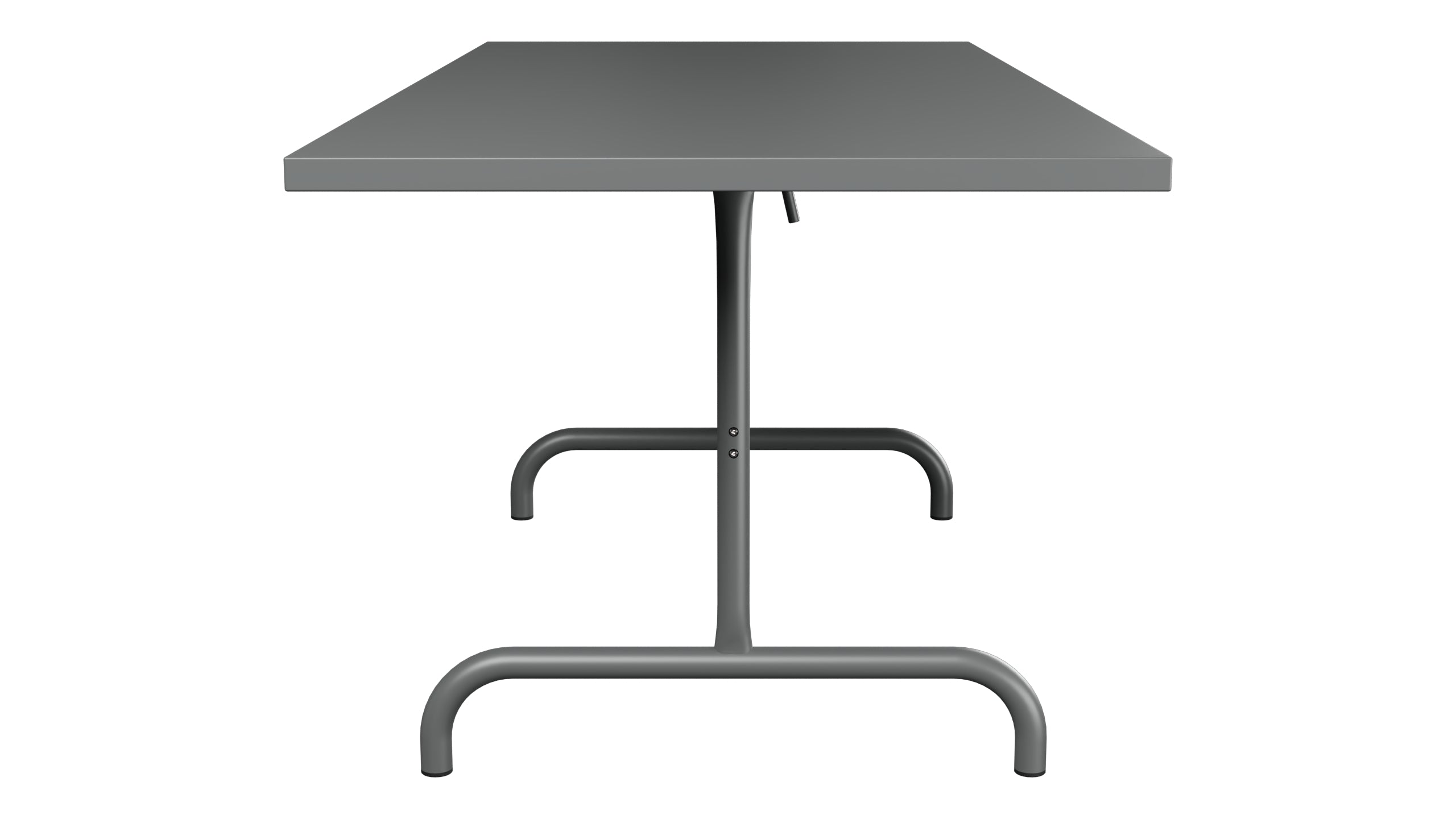 Säntis Metall-Gartentisch 180x80 klappbar in Graphit präsentiert im Onlineshop von KAQTU Design AG. Gartentisch ist von Schaffner