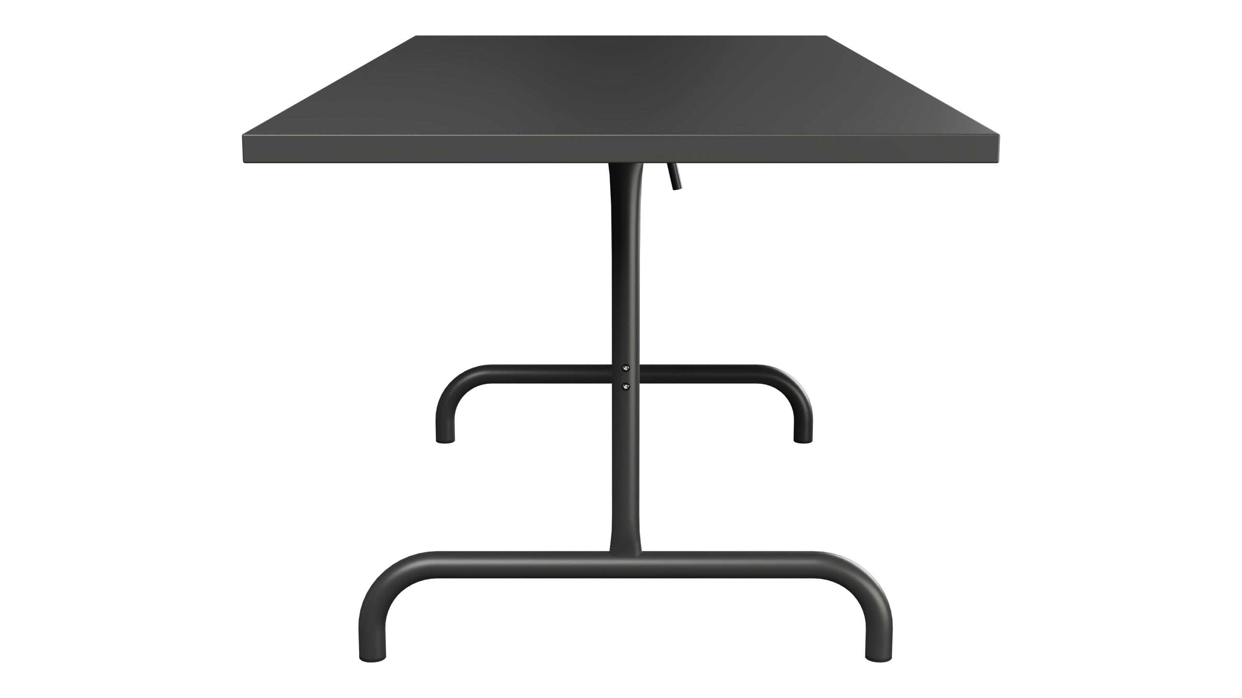 Säntis Metall-Gartentisch 180x80 klappbar in Anthrazit präsentiert im Onlineshop von KAQTU Design AG. Gartentisch ist von Schaffner