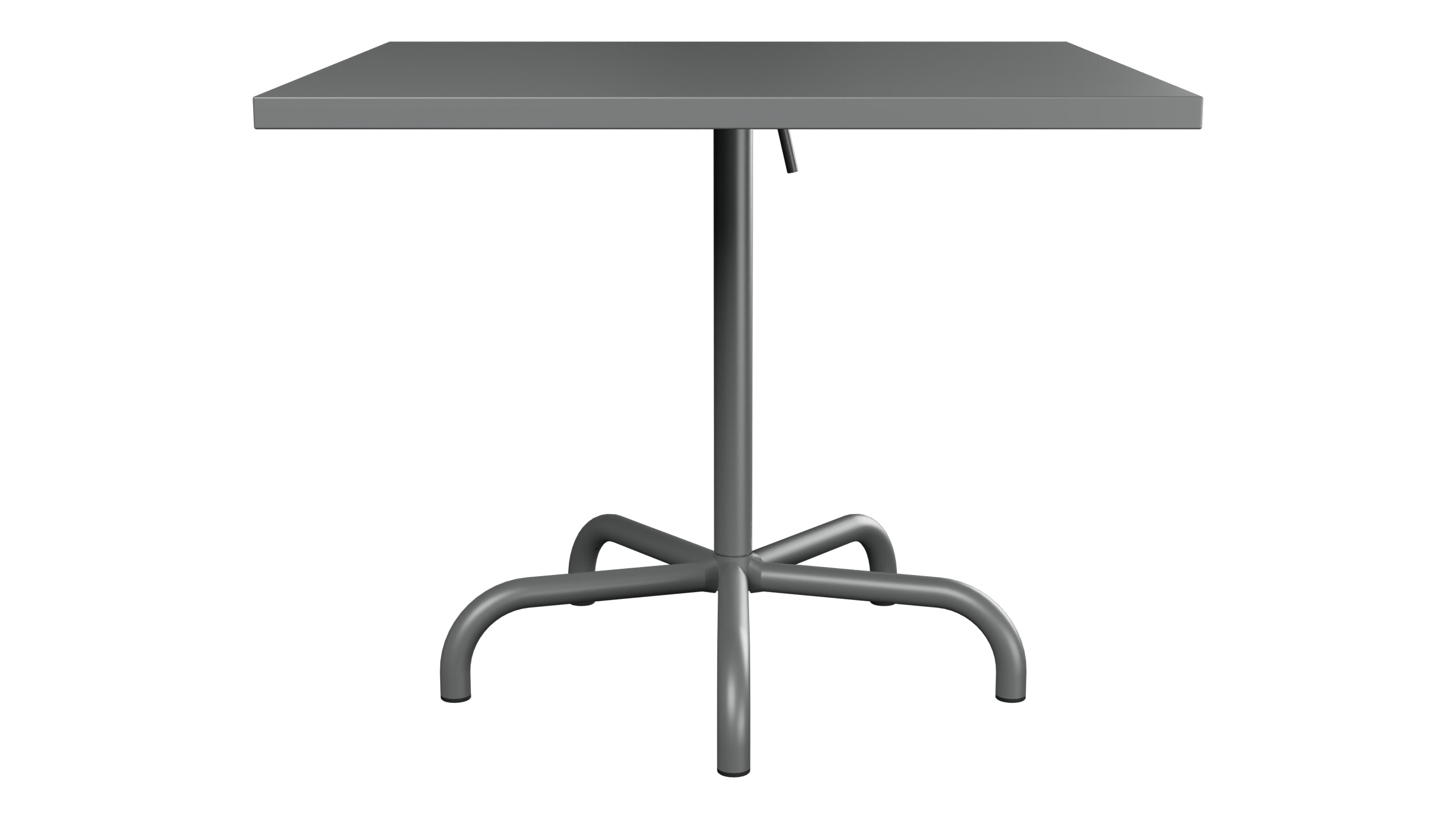 Säntis Metall-Gartentisch 90x90 klappbar in Graphit präsentiert im Onlineshop von KAQTU Design AG. Gartentisch ist von Schaffner