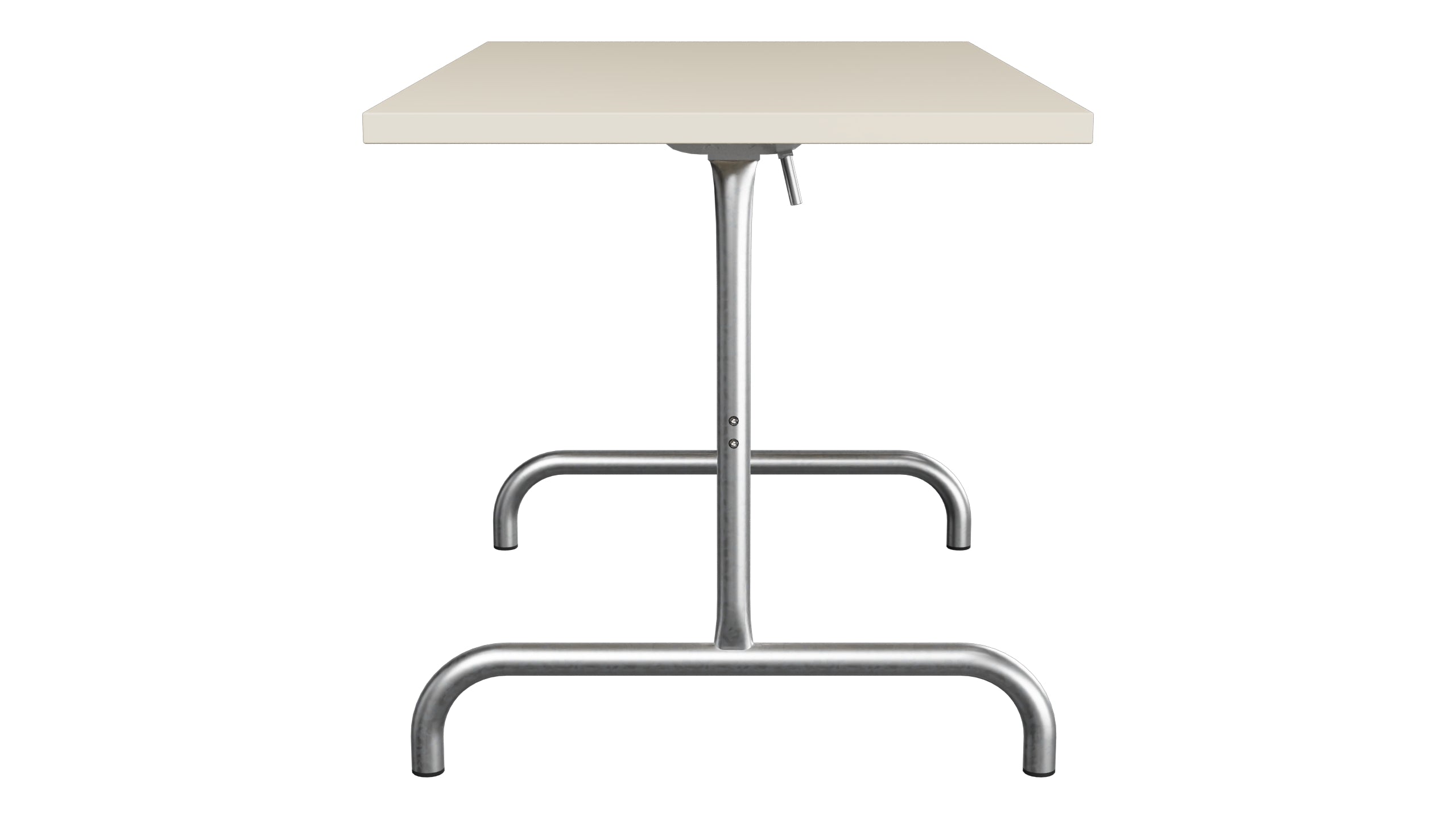Säntis Metall-Gartentisch 117x70 klappbar in Pastellsand präsentiert im Onlineshop von KAQTU Design AG. Gartentisch ist von Schaffner
