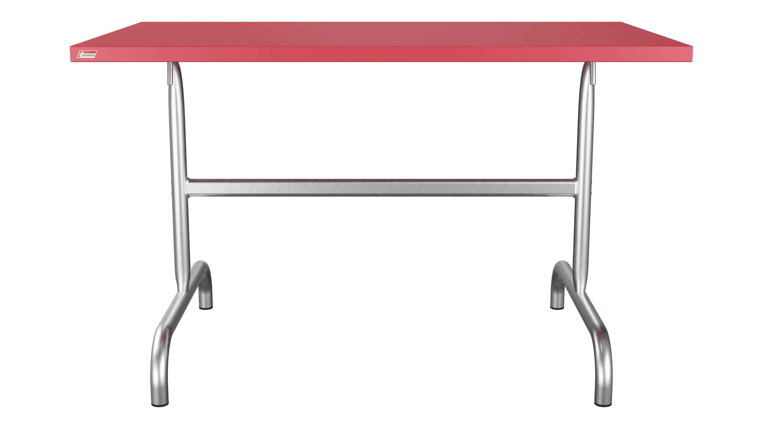Säntis Metall-Gartentisch 117x70 klappbar in Ahornrot präsentiert im Onlineshop von KAQTU Design AG. Gartentisch ist von Schaffner