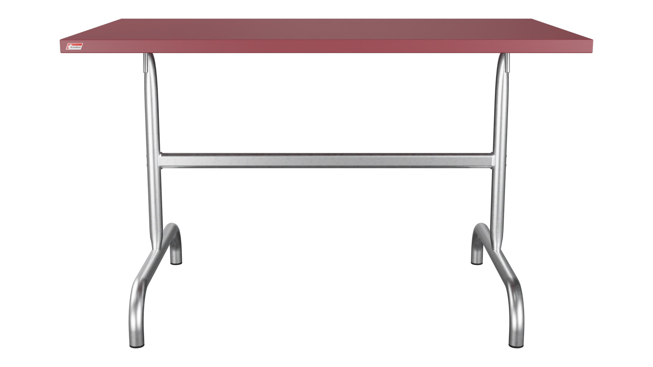 Säntis Metall-Gartentisch 117x70 klappbar in Bordeaux präsentiert im Onlineshop von KAQTU Design AG. Gartentisch ist von Schaffner