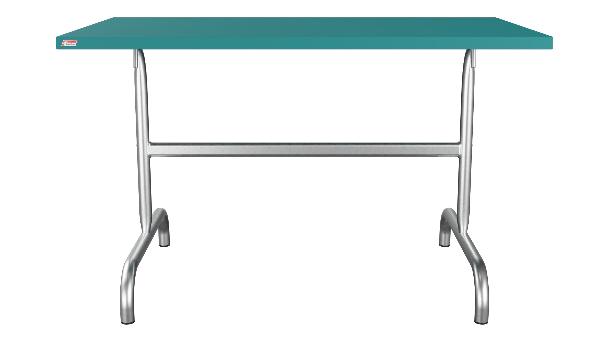 Säntis Metall-Gartentisch 117x70 klappbar in Kaliblau präsentiert im Onlineshop von KAQTU Design AG. Gartentisch ist von Schaffner