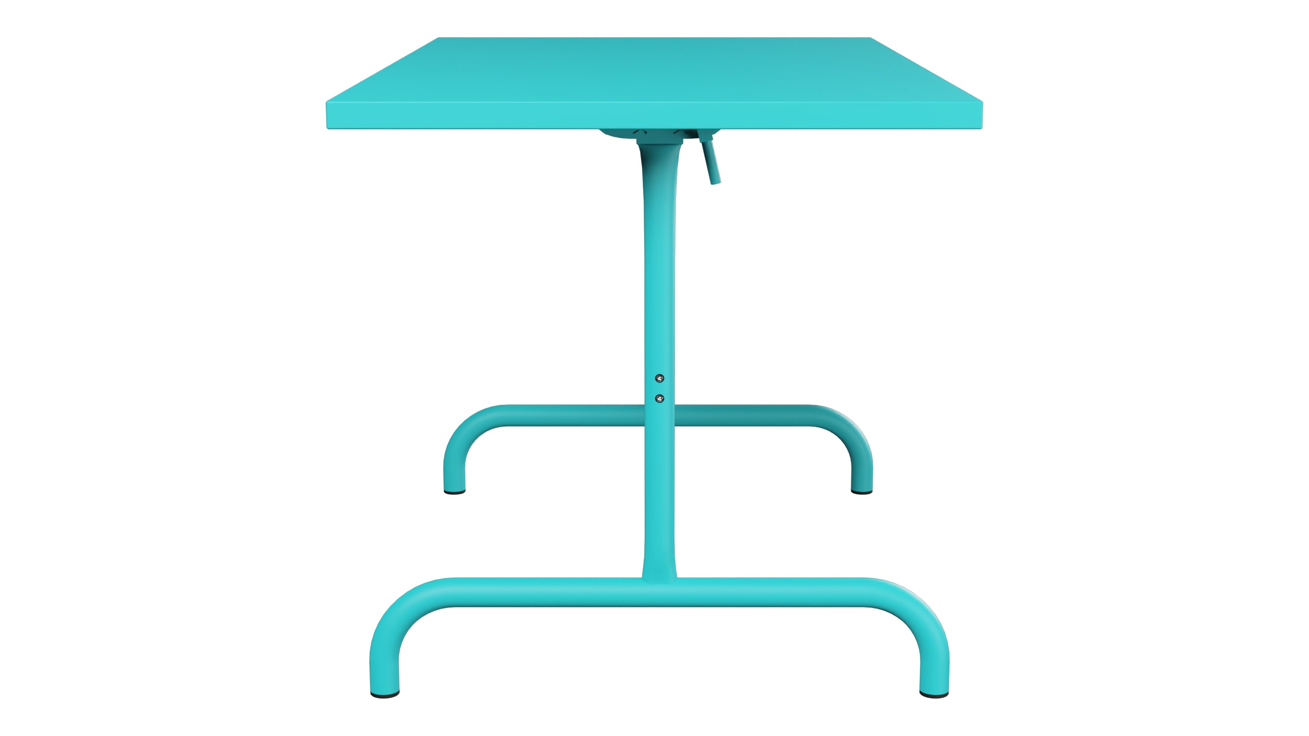 Säntis Metall-Gartentisch 117x70 klappbar in Türkis präsentiert im Onlineshop von KAQTU Design AG. Gartentisch ist von Schaffner