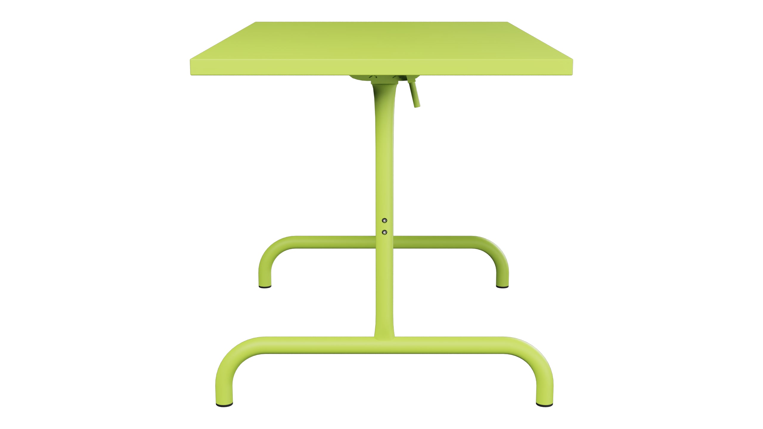 Säntis Metall-Gartentisch 117x70 klappbar in Hellgrün präsentiert im Onlineshop von KAQTU Design AG. Gartentisch ist von Schaffner