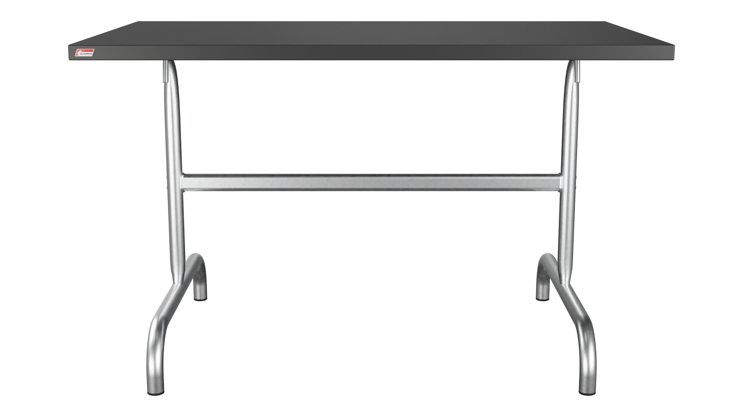 Säntis Metall-Gartentisch 117x70 klappbar in Anthrazit präsentiert im Onlineshop von KAQTU Design AG. Gartentisch ist von Schaffner