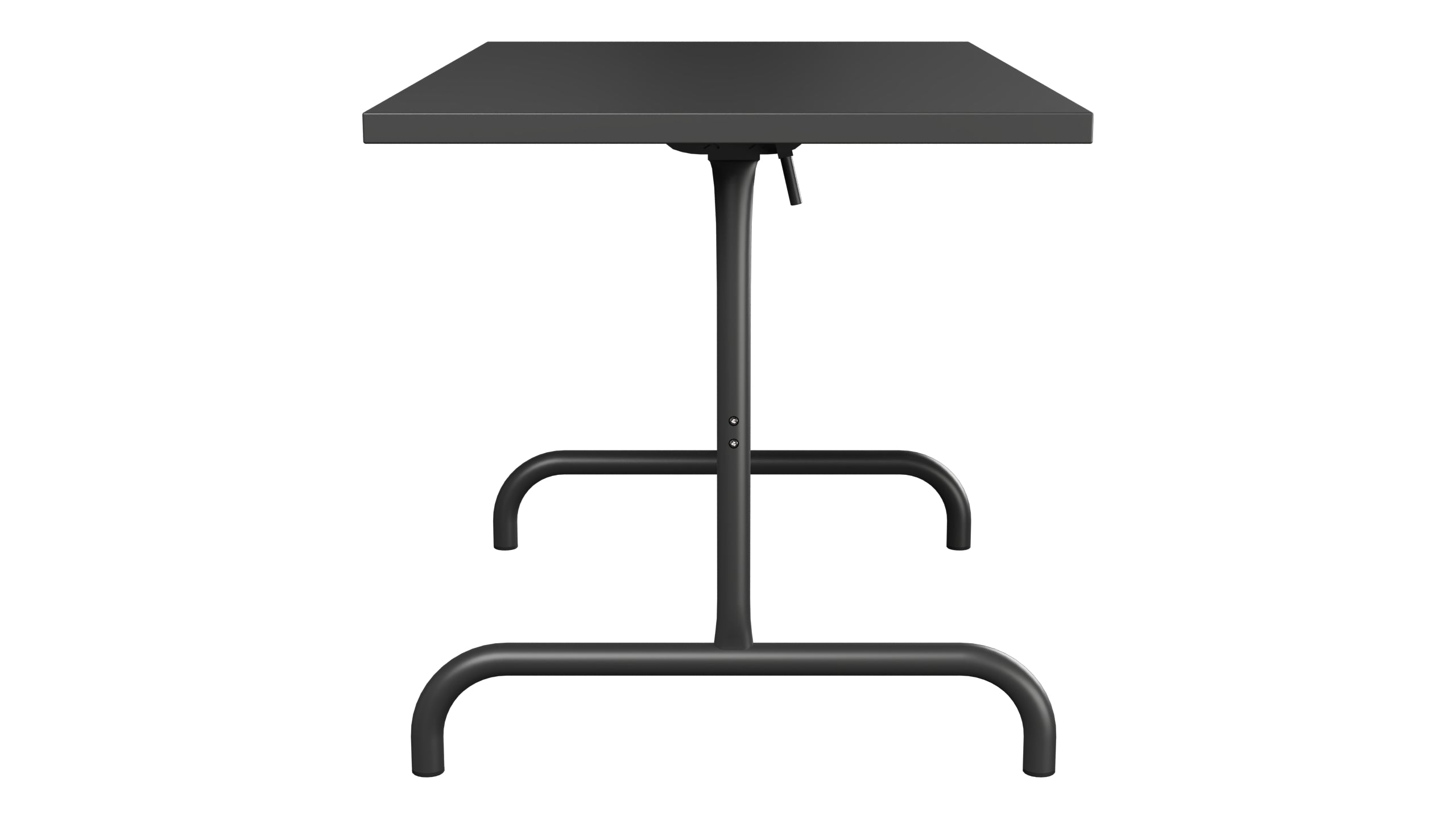 Säntis Metall-Gartentisch 117x70 klappbar in Anthrazit präsentiert im Onlineshop von KAQTU Design AG. Gartentisch ist von Schaffner