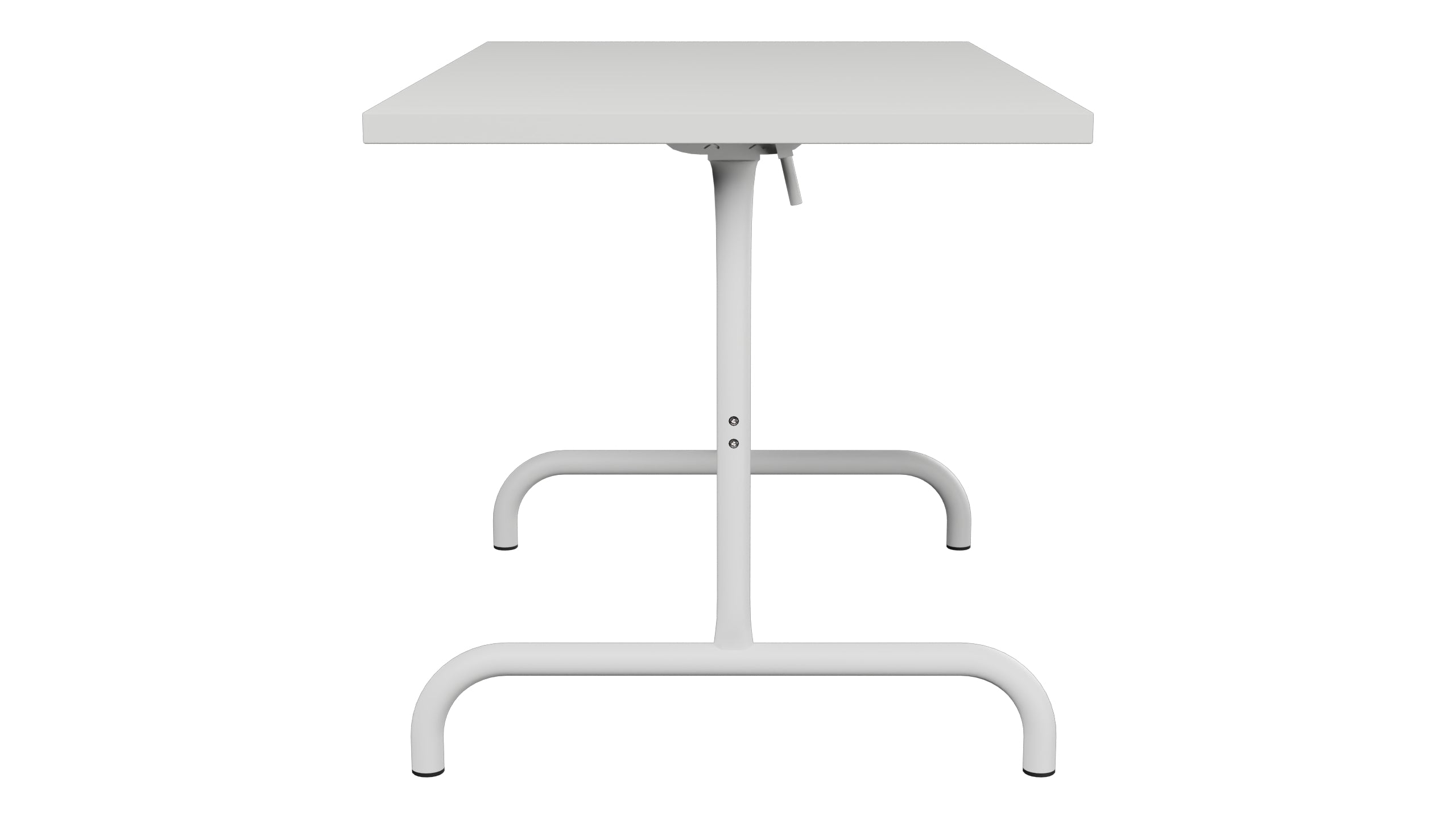 Säntis Metall-Gartentisch 117x70 klappbar in Alusilber präsentiert im Onlineshop von KAQTU Design AG. Gartentisch ist von Schaffner