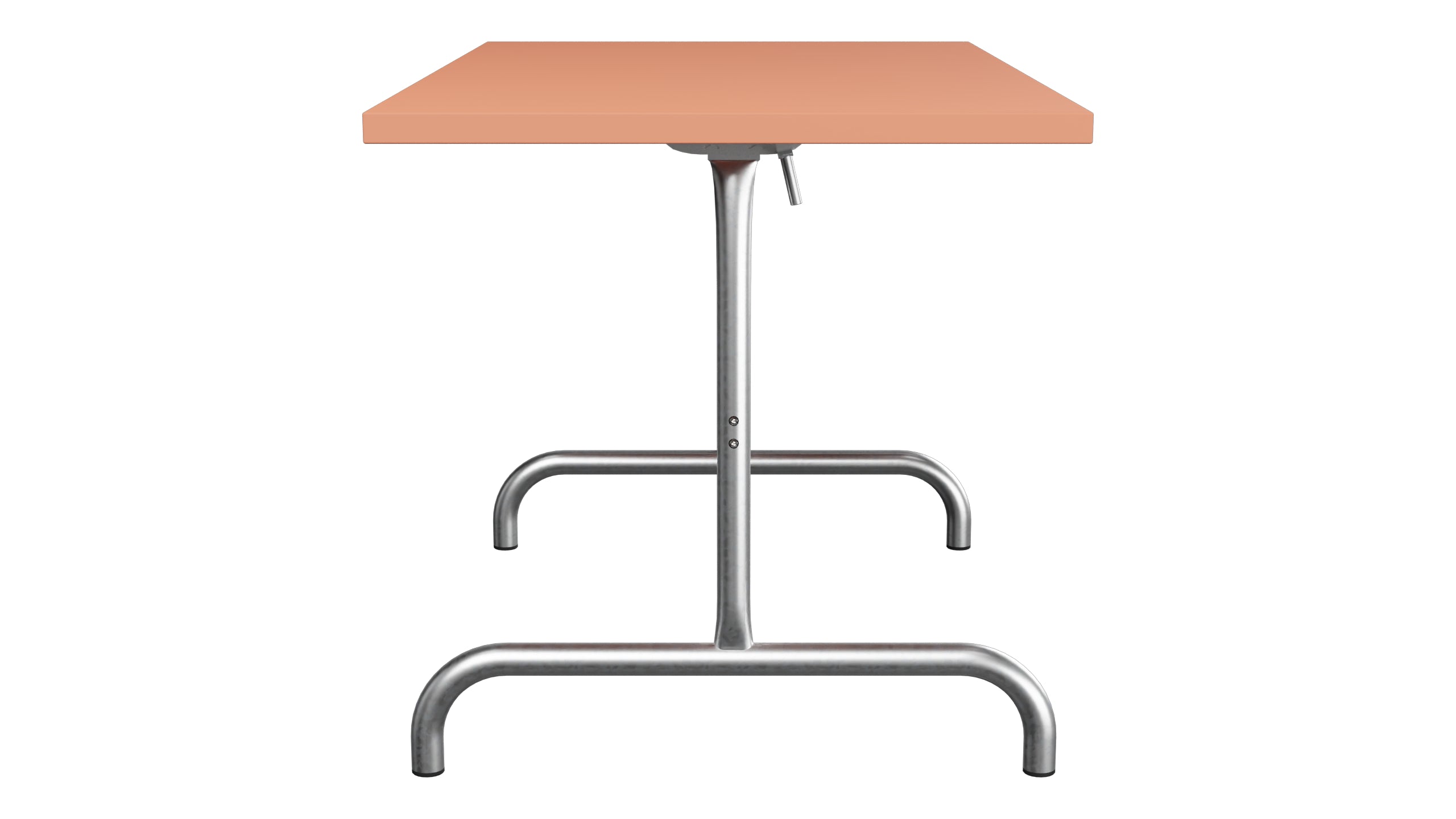 Säntis Metall-Gartentisch 117x70 klappbar in Pastellterracotta präsentiert im Onlineshop von KAQTU Design AG. Gartentisch ist von Schaffner