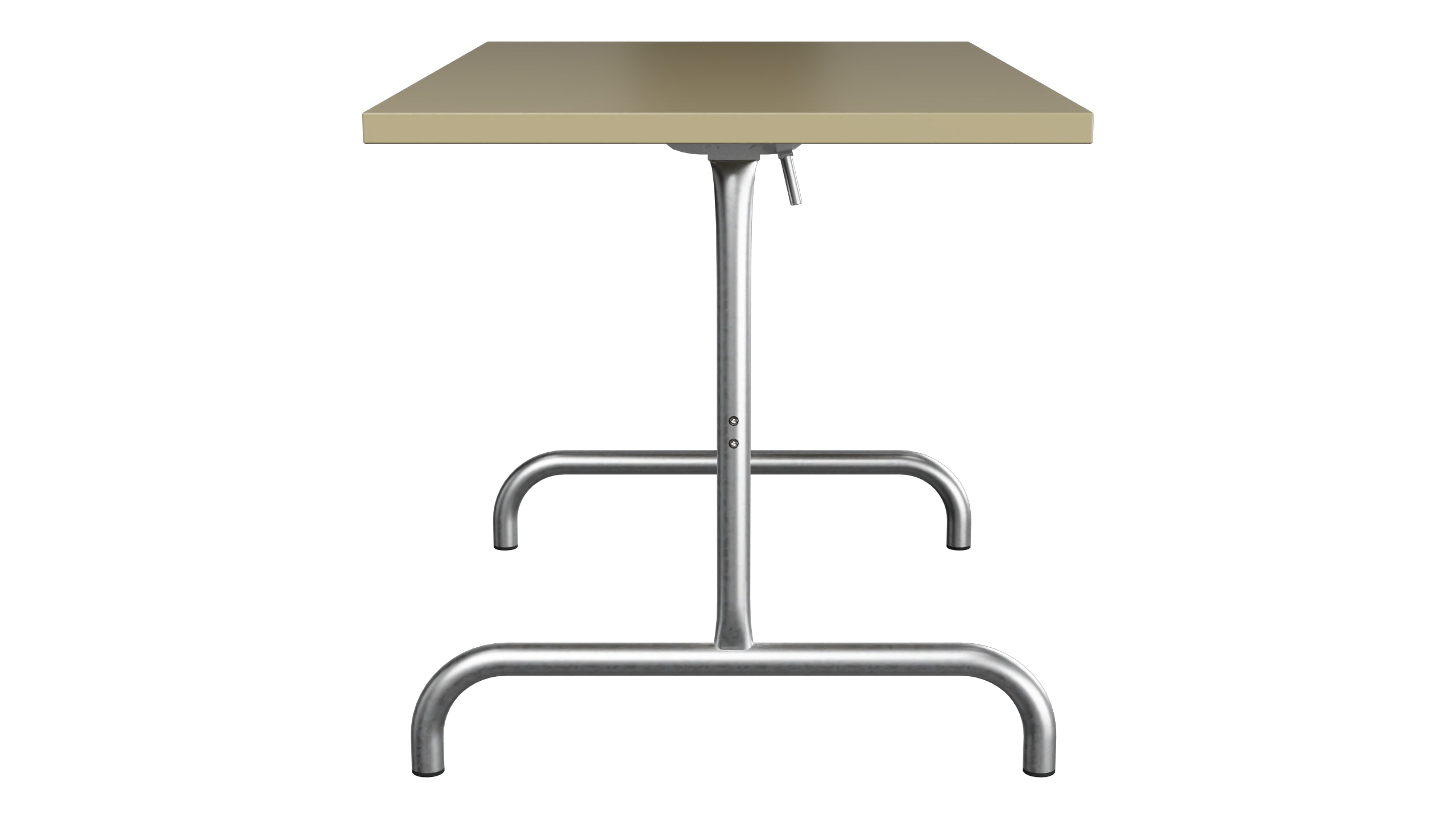 Säntis Metall-Gartentisch 117x70 klappbar in Champagner präsentiert im Onlineshop von KAQTU Design AG. Gartentisch ist von Schaffner