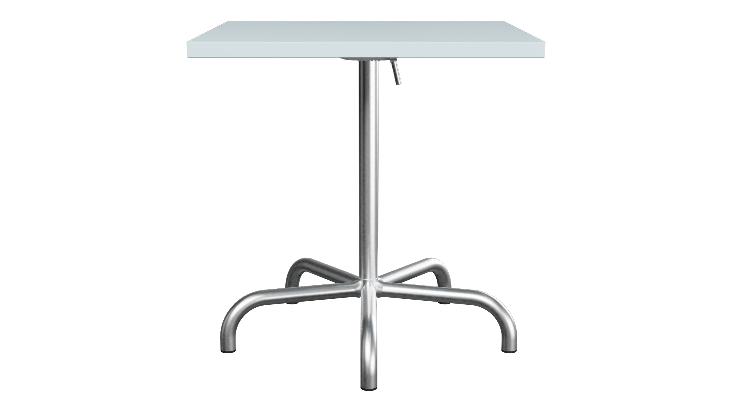 Säntis Metall-Gartentisch 70x70 klappbar in Pastellblau präsentiert im Onlineshop von KAQTU Design AG. Gartentisch ist von Schaffner