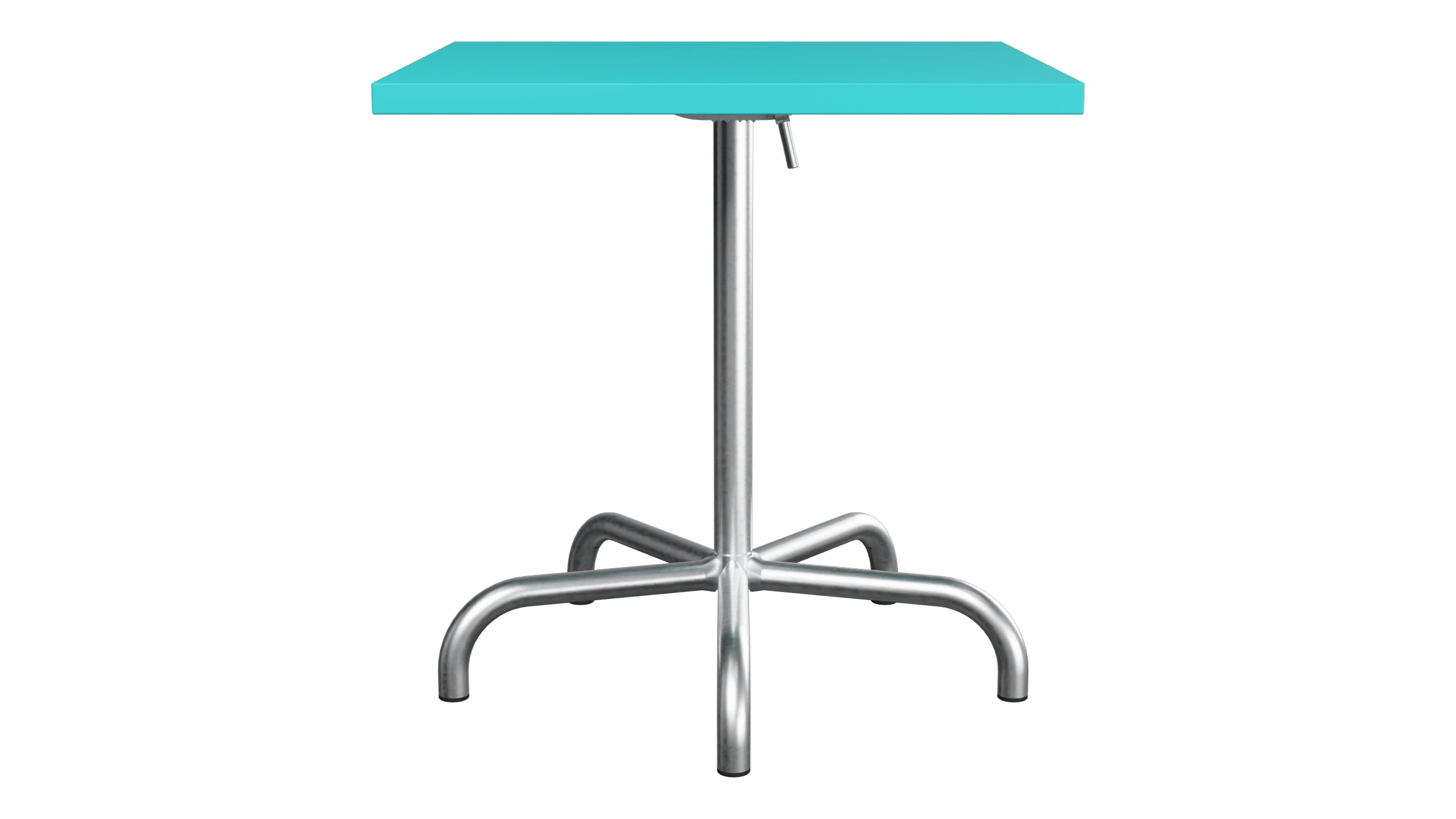 Säntis Metall-Gartentisch 70x70 klappbar in Türkis präsentiert im Onlineshop von KAQTU Design AG. Gartentisch ist von Schaffner