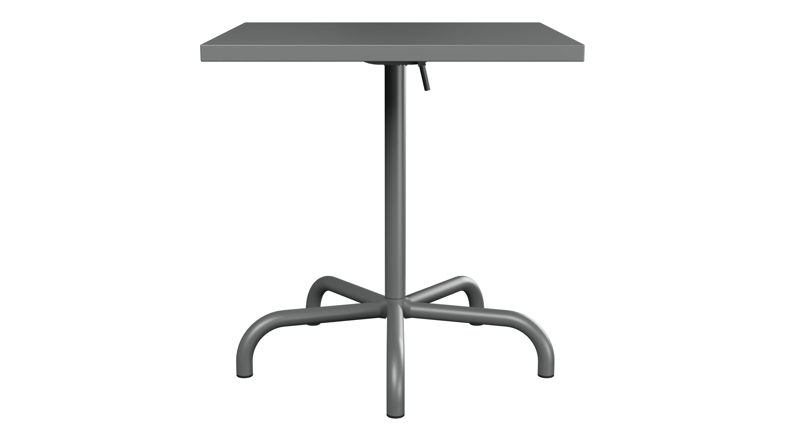 Säntis Metall-Gartentisch 70x70 klappbar in Graphit präsentiert im Onlineshop von KAQTU Design AG. Gartentisch ist von Schaffner