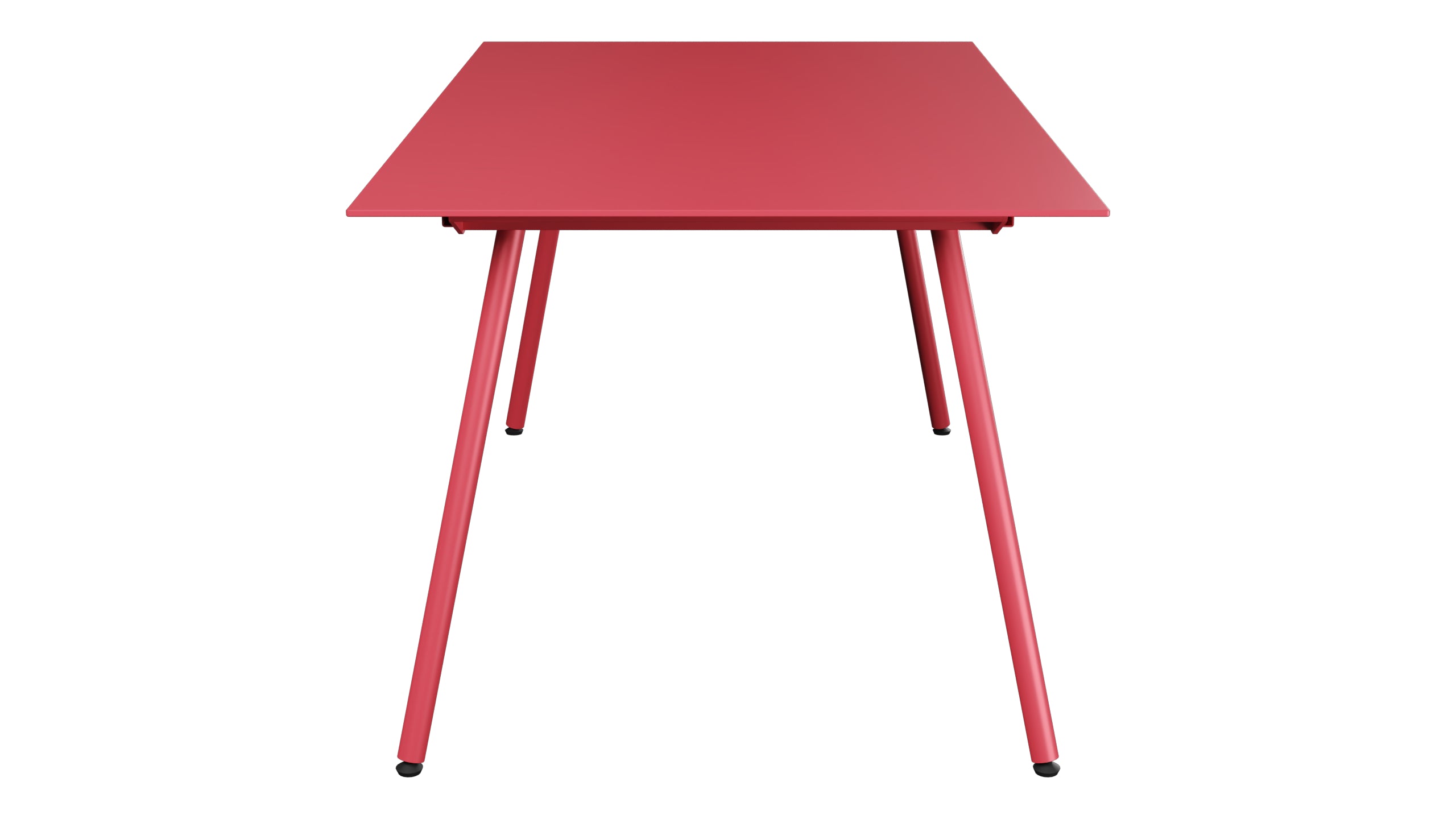 Locarno Glasfaser-Gartentisch 160x90 in Ahornrot präsentiert im Onlineshop von KAQTU Design AG. Gartentisch ist von Schaffner