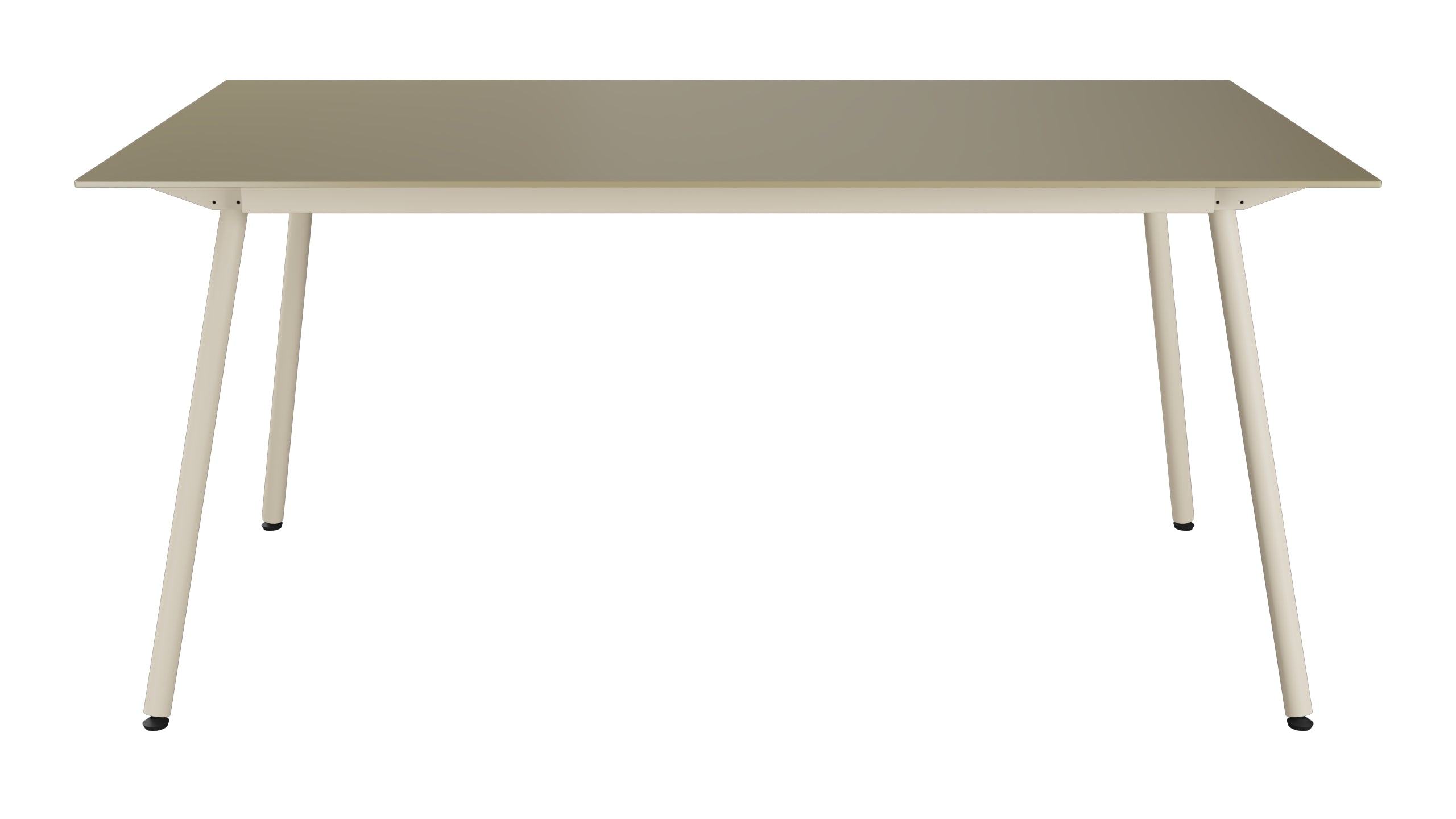 Locarno Glasfaser-Gartentisch 160x90 in Champagner präsentiert im Onlineshop von KAQTU Design AG. Gartentisch ist von Schaffner