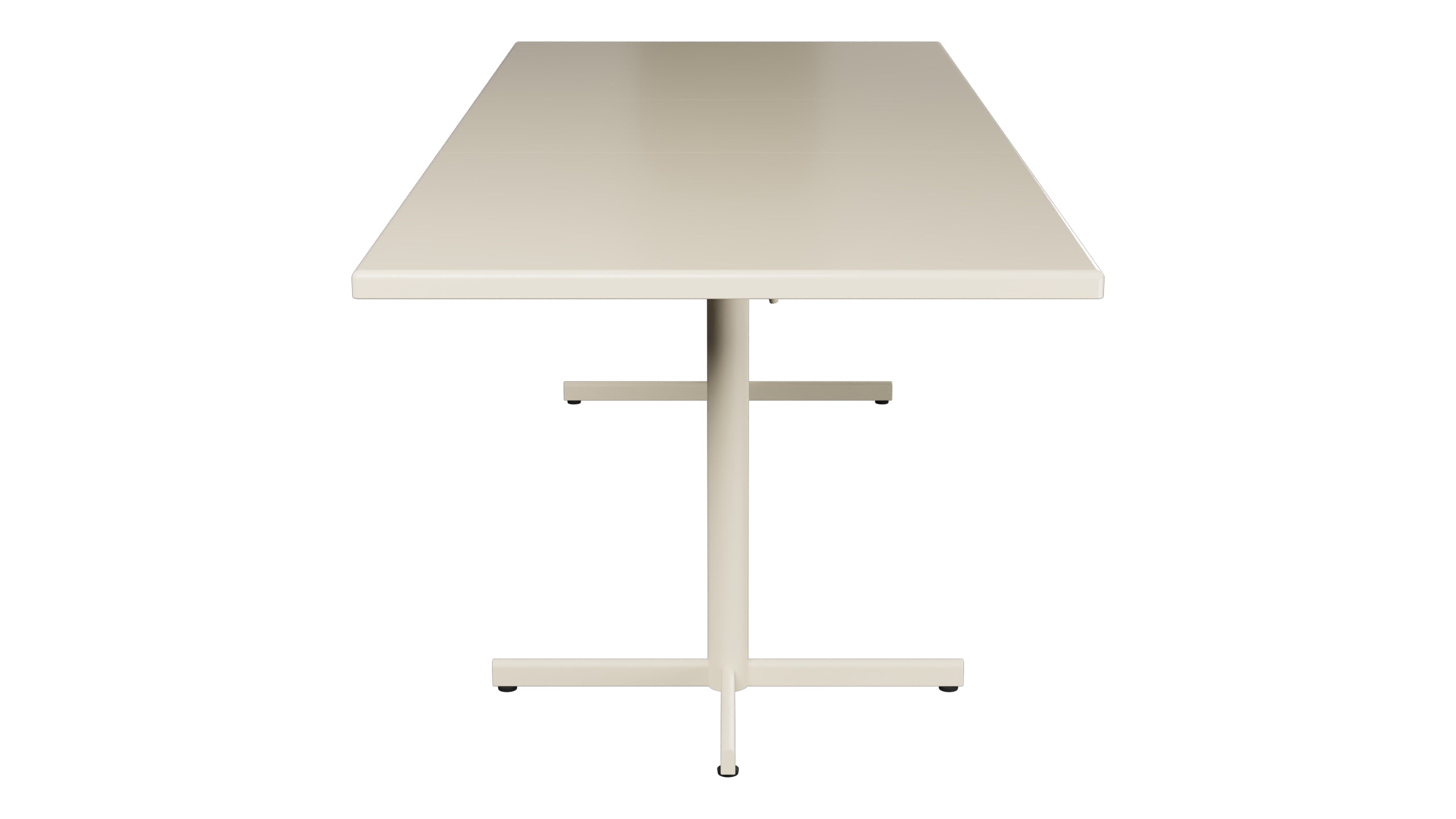Bodensee Glasfaser-Gartentisch 176/234x95 eckig klappbar, ausziehbar in Pastellsand präsentiert im Onlineshop von KAQTU Design AG. Gartentisch ist von Schaffner