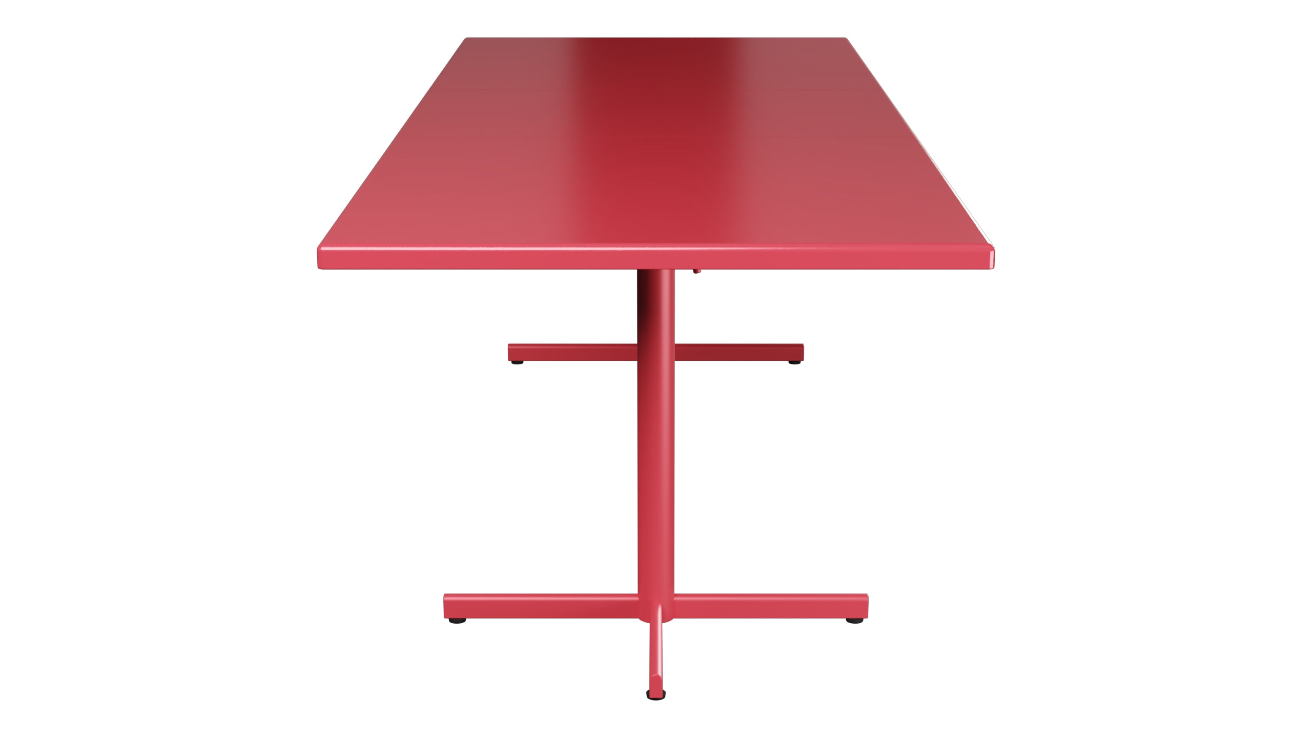 Bodensee Glasfaser-Gartentisch 176/234x95 eckig klappbar, ausziehbar in Ahornrot präsentiert im Onlineshop von KAQTU Design AG. Gartentisch ist von Schaffner