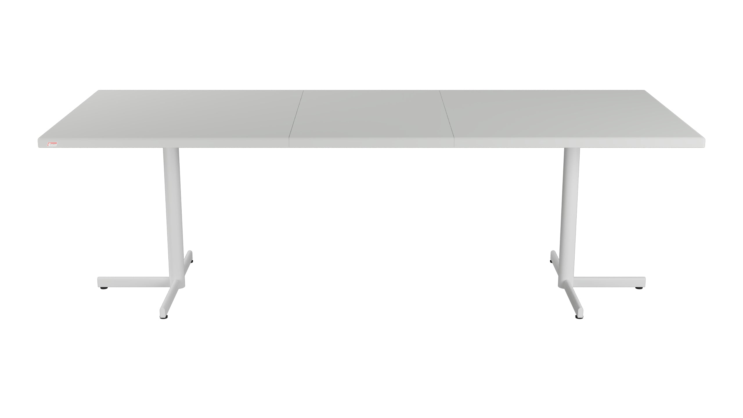 Bodensee Glasfaser-Gartentisch 176/234x95 eckig klappbar, ausziehbar in Alusilber präsentiert im Onlineshop von KAQTU Design AG. Gartentisch ist von Schaffner
