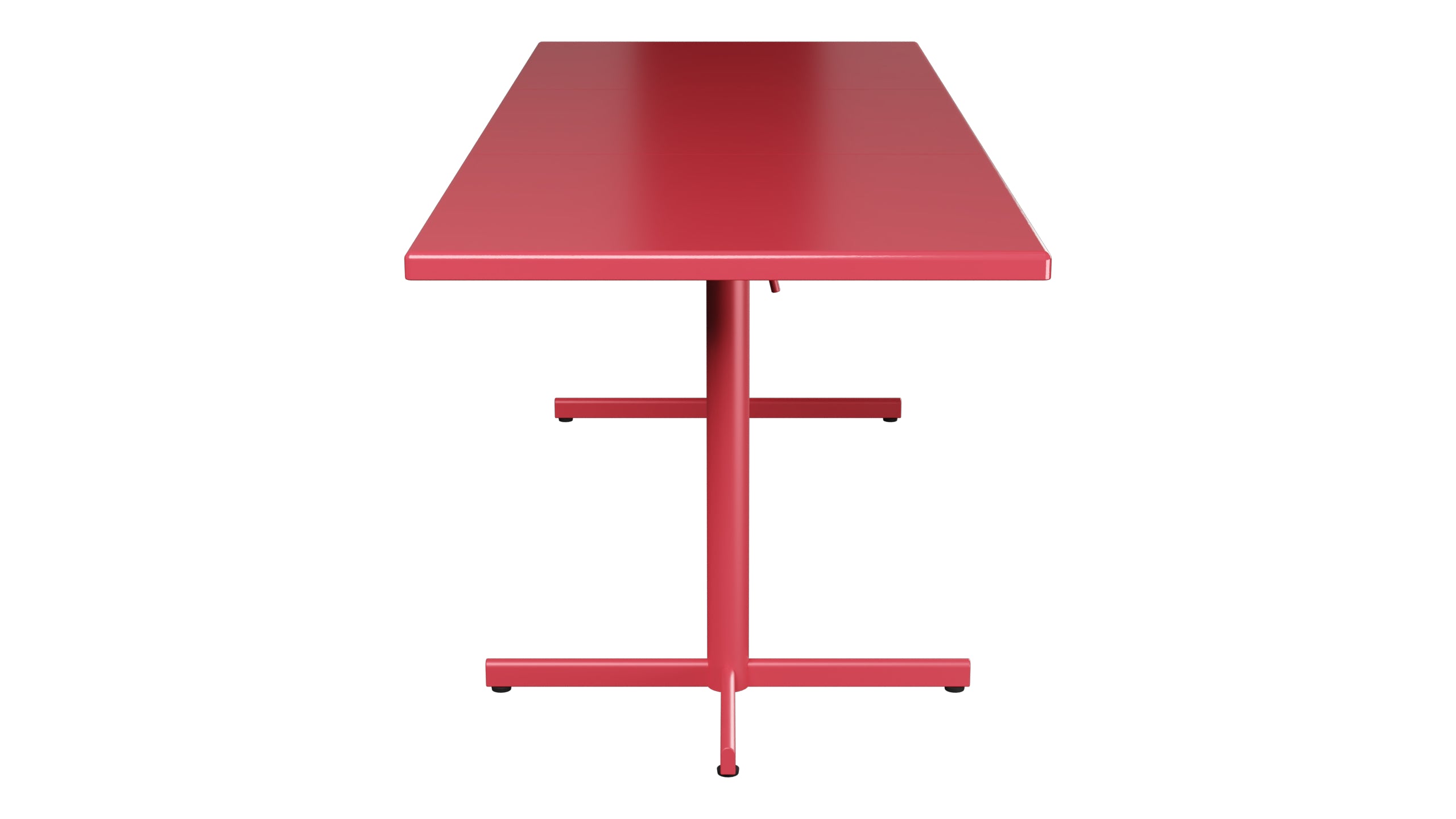 Bodensee Glasfaser-Gartentisch 140/210x80 klappbar, ausziehbar in Ahornrot präsentiert im Onlineshop von KAQTU Design AG. Gartentisch ist von Schaffner