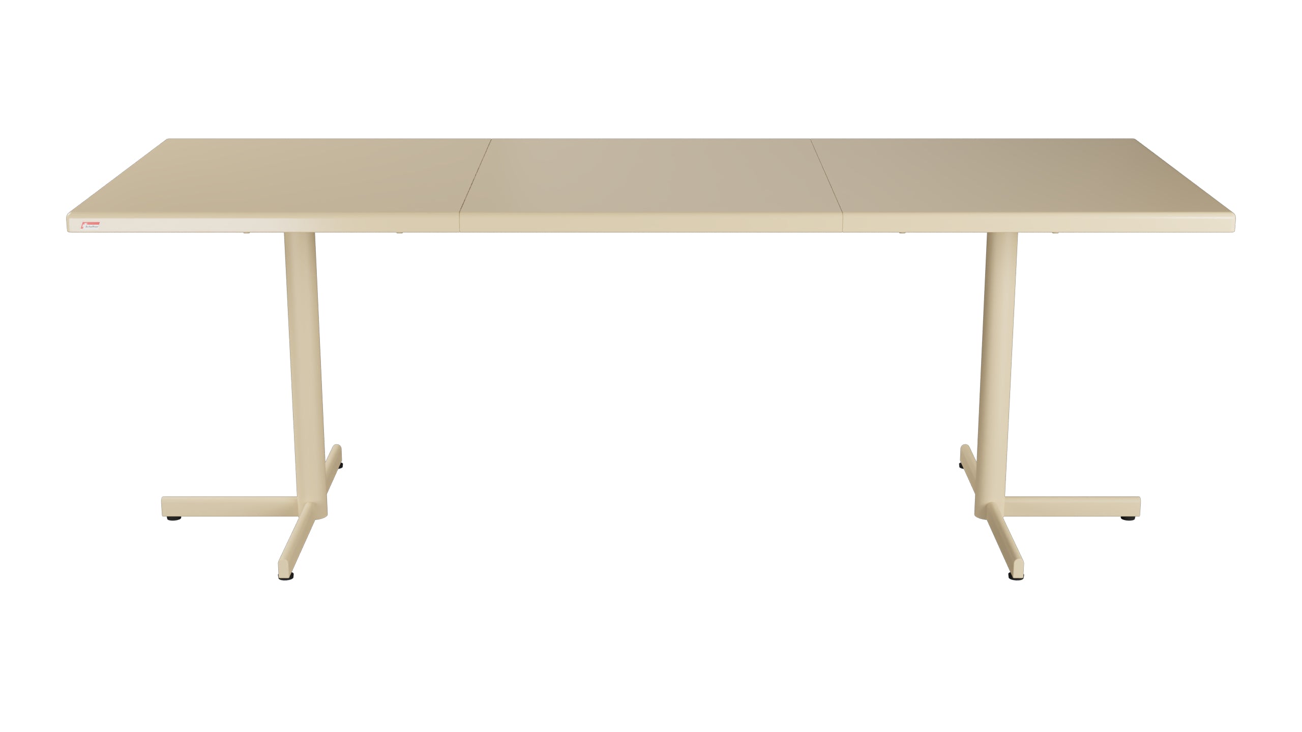 Bodensee Glasfaser-Gartentisch 140/210x80 klappbar, ausziehbar in Pastellbraun präsentiert im Onlineshop von KAQTU Design AG. Gartentisch ist von Schaffner