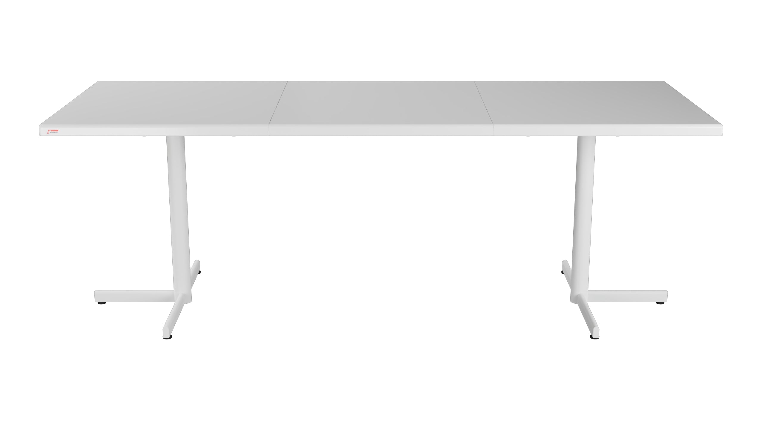 Bodensee Glasfaser-Gartentisch 140/210x80 klappbar, ausziehbar in Weiss präsentiert im Onlineshop von KAQTU Design AG. Gartentisch ist von Schaffner