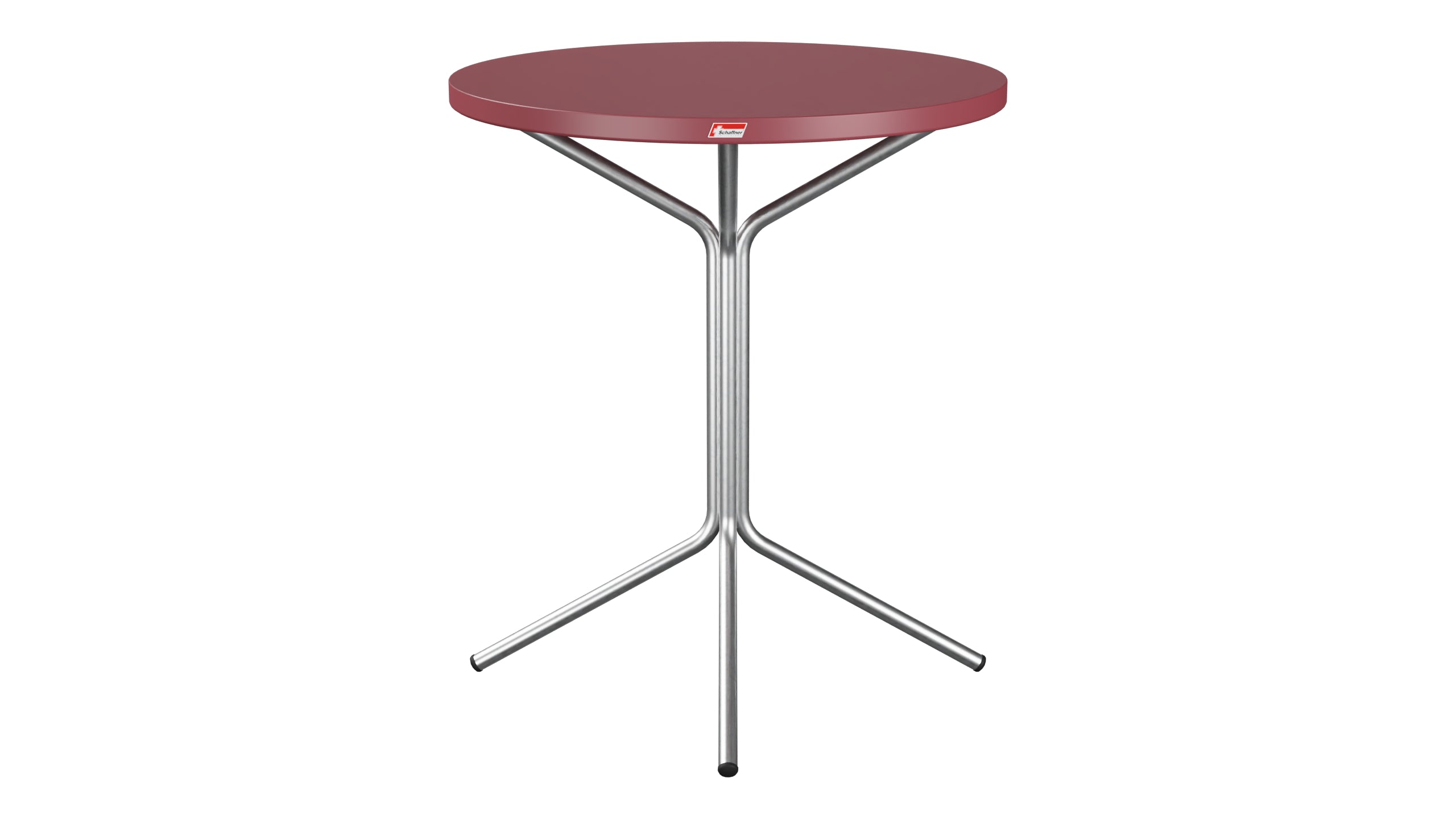 PIX Metall-Gartentisch ø60 / 70 in Bordeaux präsentiert im Onlineshop von KAQTU Design AG. Gartentisch ist von Schaffner
