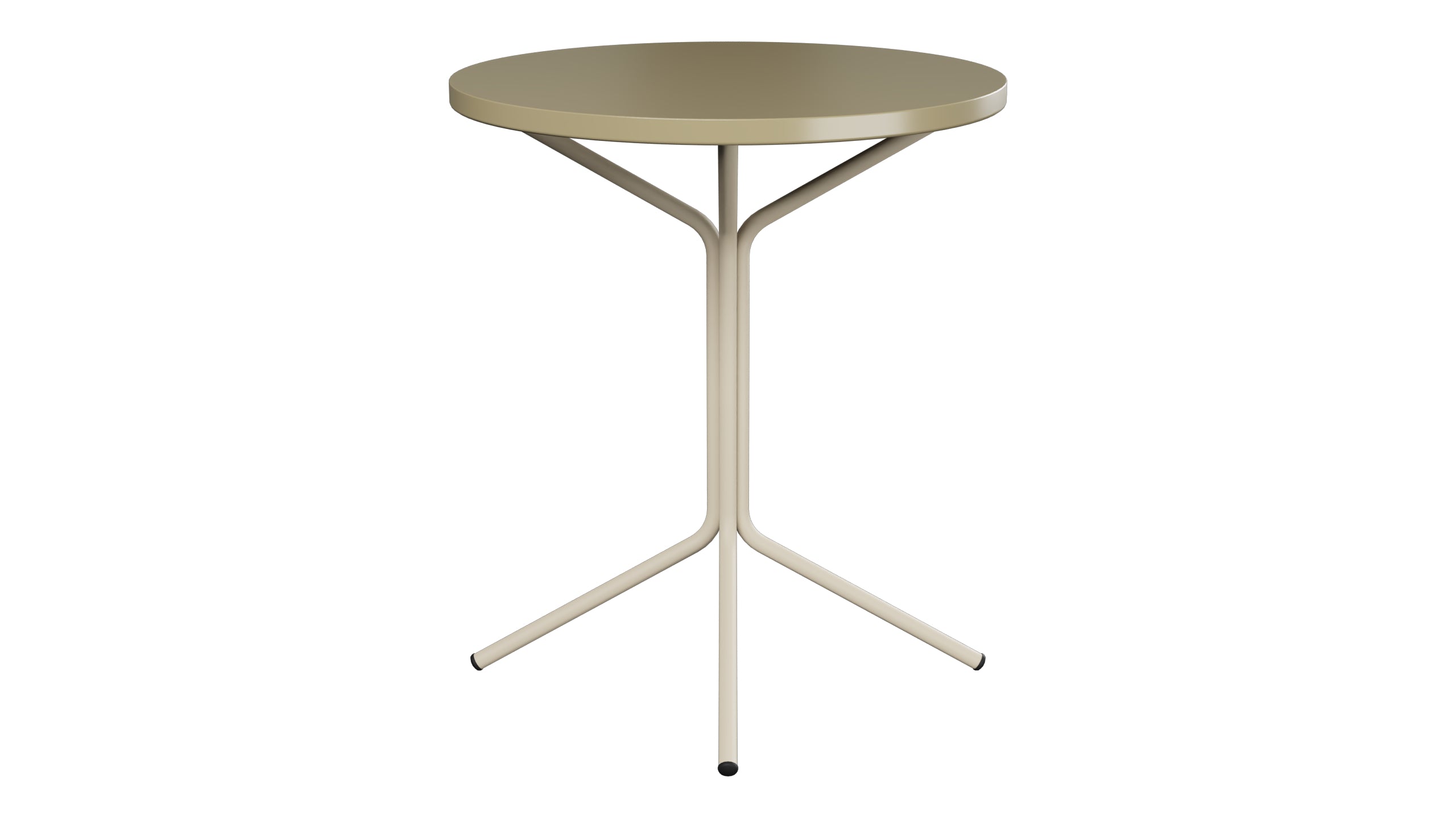 PIX Metall-Gartentisch ø60 / 70 in Champagner präsentiert im Onlineshop von KAQTU Design AG. Gartentisch ist von Schaffner