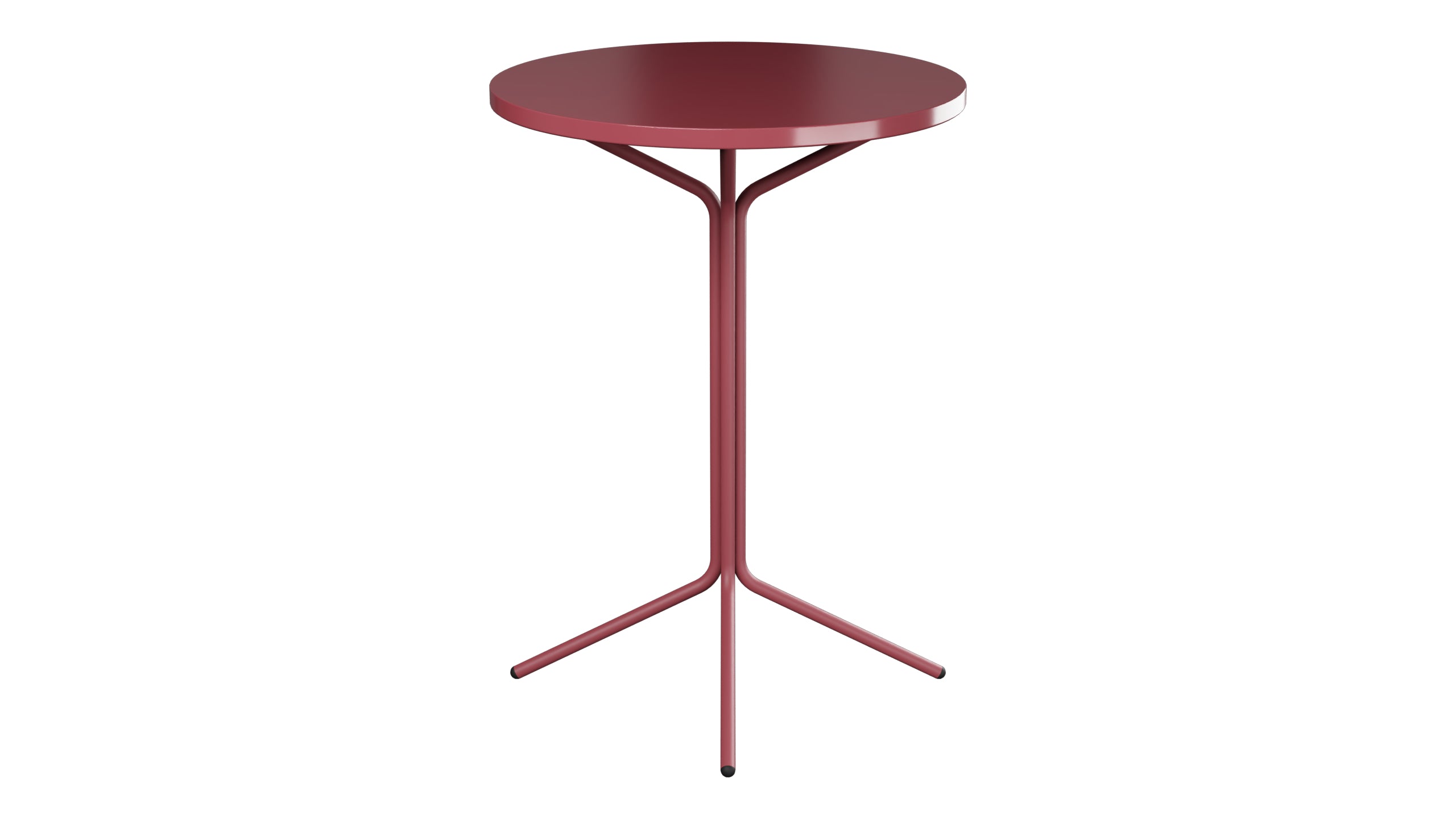 PIX Metall-Stehtisch Outdoor ø80 / 110 in Bordeaux präsentiert im Onlineshop von KAQTU Design AG. Hochtisch Outdoor ist von Schaffner