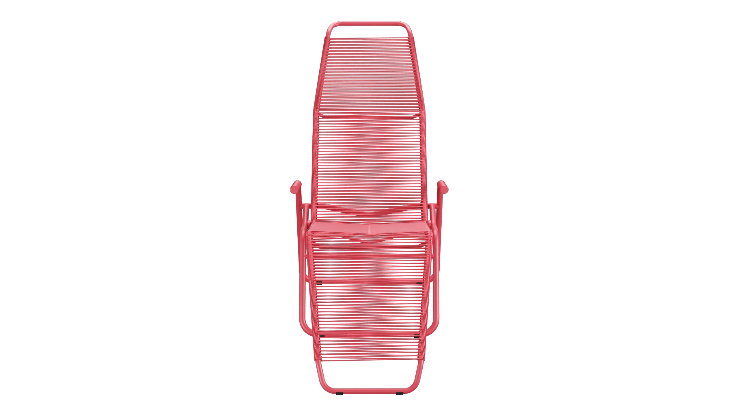 Liege Brissago Spaghetti in Ahornrot präsentiert im Onlineshop von KAQTU Design AG. Liegestuhl ist von Schaffner