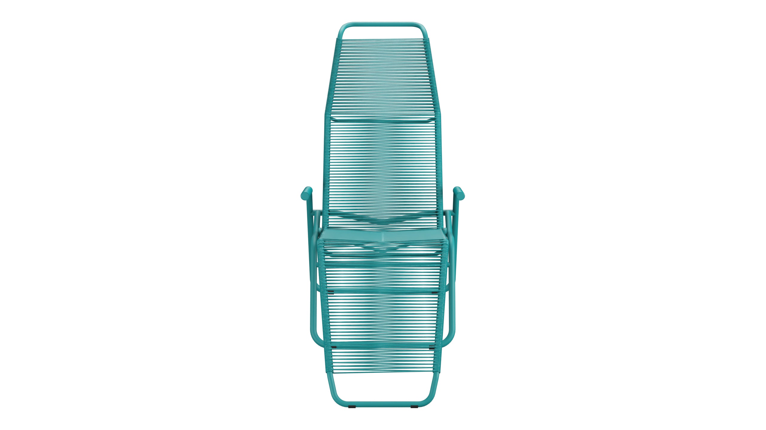 Liege Brissago Spaghetti in Kaliblau präsentiert im Onlineshop von KAQTU Design AG. Liegestuhl ist von Schaffner