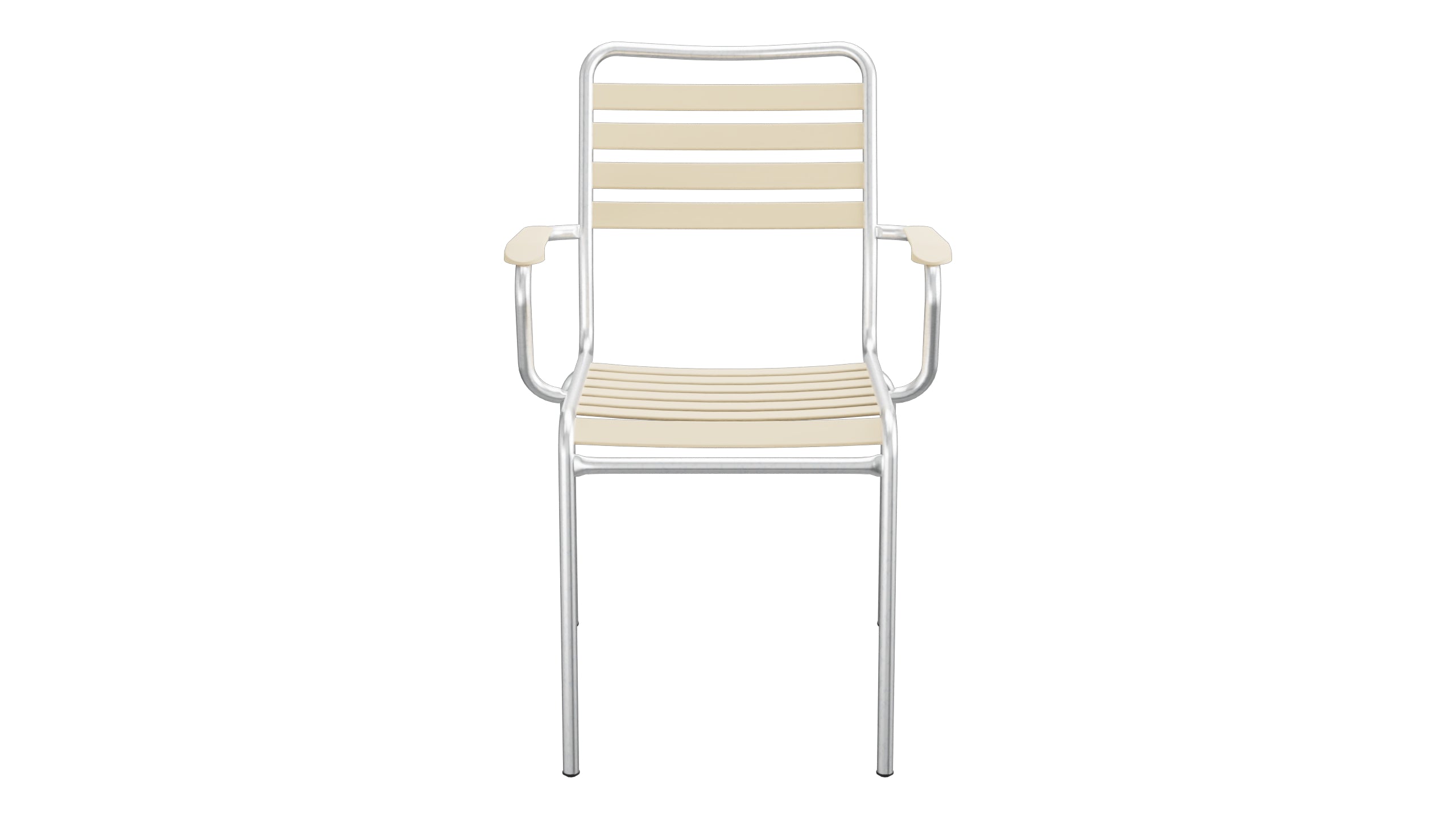 Rigi Lättli-Gartenstuhl mit Armlehne in Pastellbraun präsentiert im Onlineshop von KAQTU Design AG. Gartenstuhl mit Armlehnen ist von Schaffner