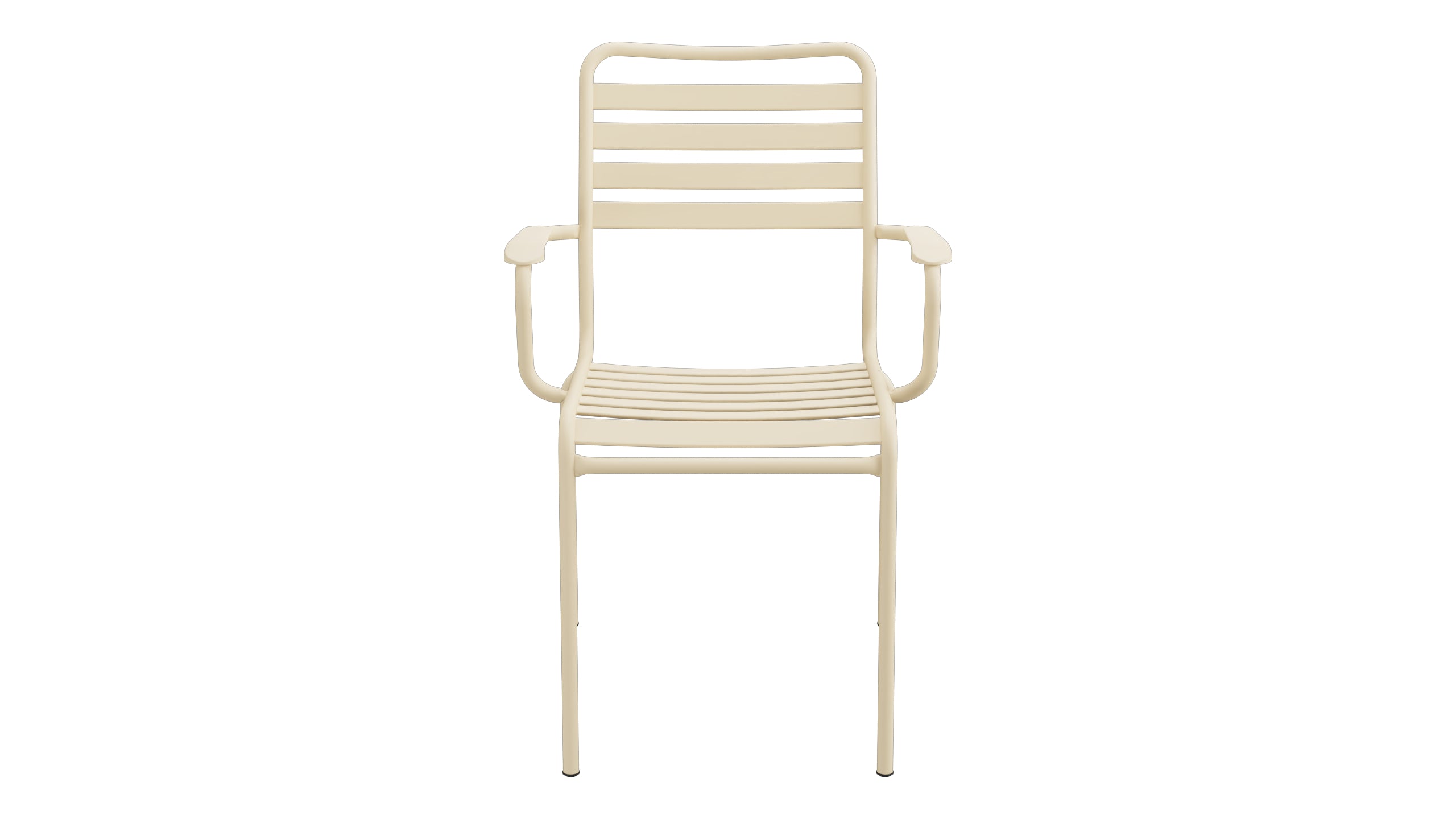 Rigi Lättli-Gartenstuhl mit Armlehne in Pastellbraun präsentiert im Onlineshop von KAQTU Design AG. Gartenstuhl mit Armlehnen ist von Schaffner