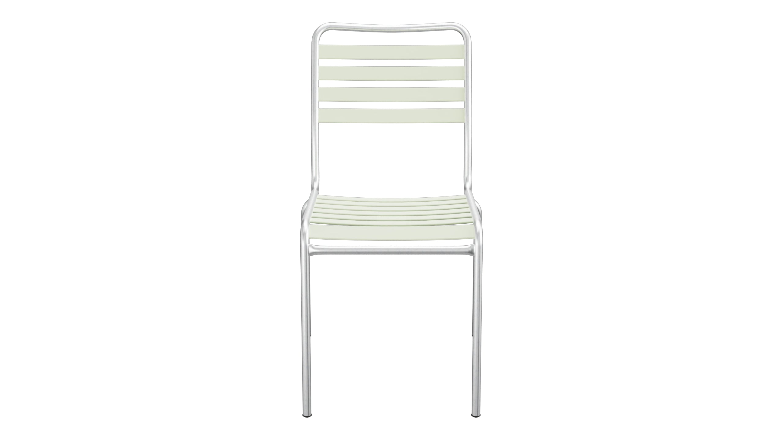 Rigi Lättli-Gartenstuhl ohne Armlehne in Pastellgrün präsentiert im Onlineshop von KAQTU Design AG. Gartenstuhl ist von Schaffner