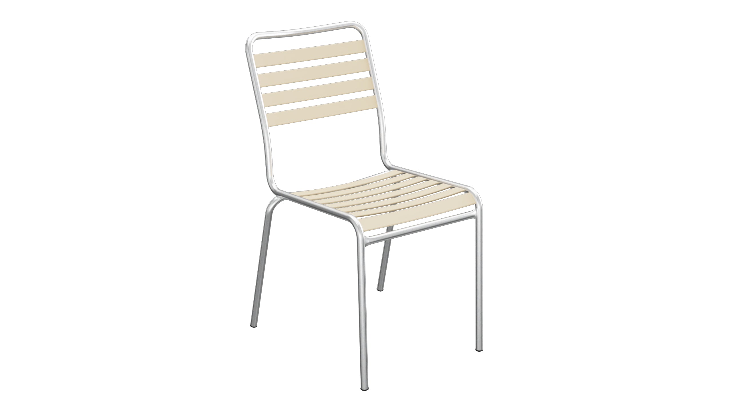 Rigi Lättli-Gartenstuhl ohne Armlehne in Pastellbraun präsentiert im Onlineshop von KAQTU Design AG. Gartenstuhl ist von Schaffner