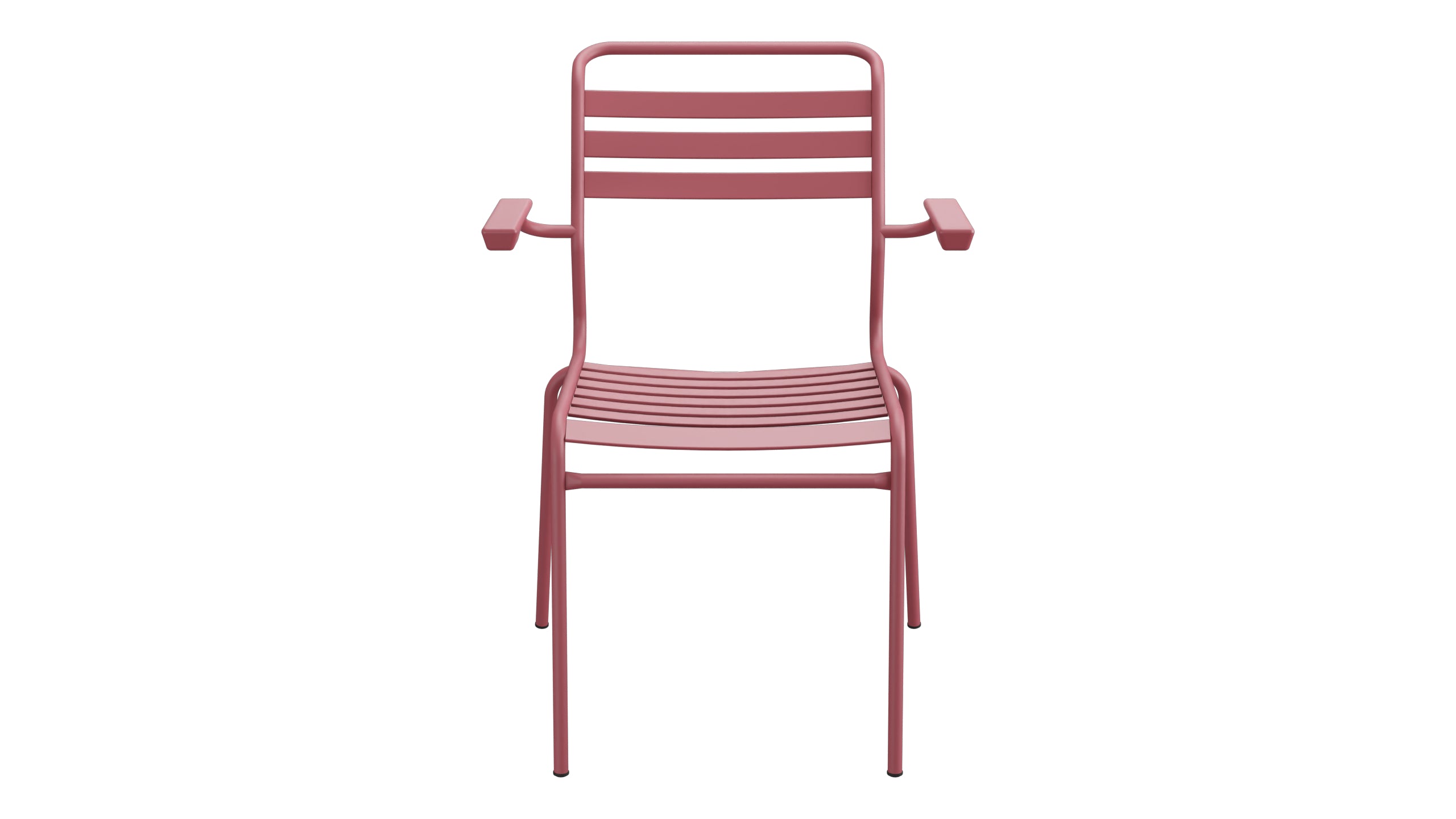 Säntis Lättli-Gartenstuhl mit Armlehne in Bordeaux präsentiert im Onlineshop von KAQTU Design AG. Gartenstuhl mit Armlehnen ist von Schaffner