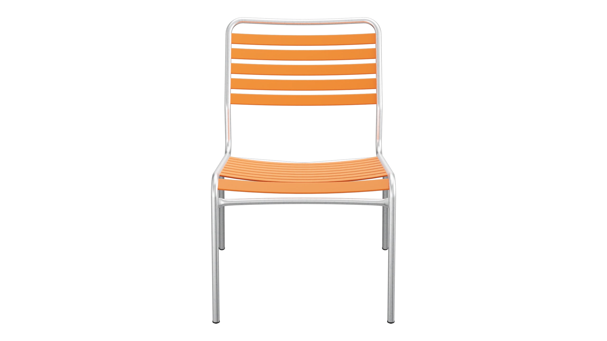 Rigi Lättli-Salonsessel ohne Armlehne in Orange präsentiert im Onlineshop von KAQTU Design AG. Outdoor-Sessel ist von Schaffner
