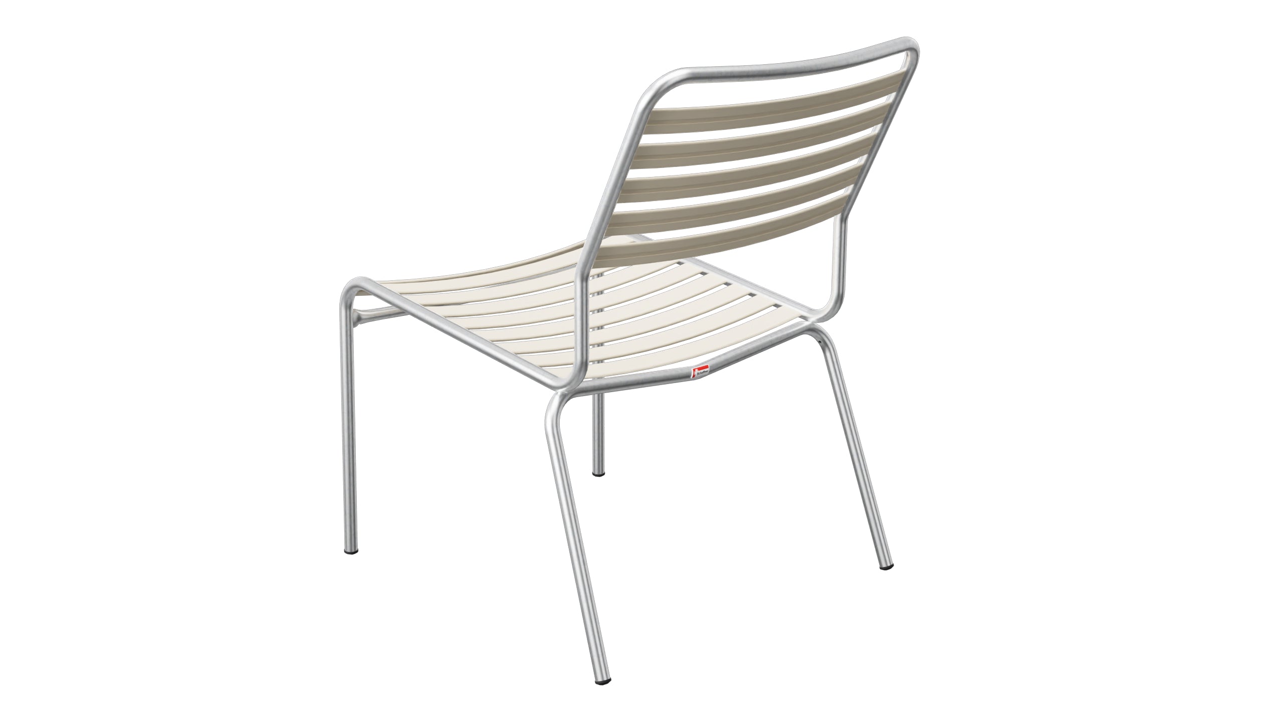 Rigi Lättli-Salonsessel ohne Armlehne in Pastellsand präsentiert im Onlineshop von KAQTU Design AG. Outdoor-Sessel ist von Schaffner