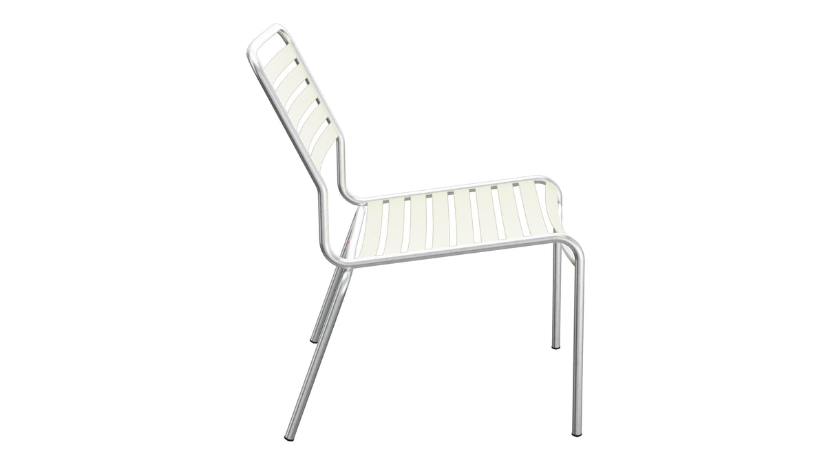 Rigi Lättli-Salonsessel ohne Armlehne in Buchsbaumgelb präsentiert im Onlineshop von KAQTU Design AG. Outdoor-Sessel ist von Schaffner