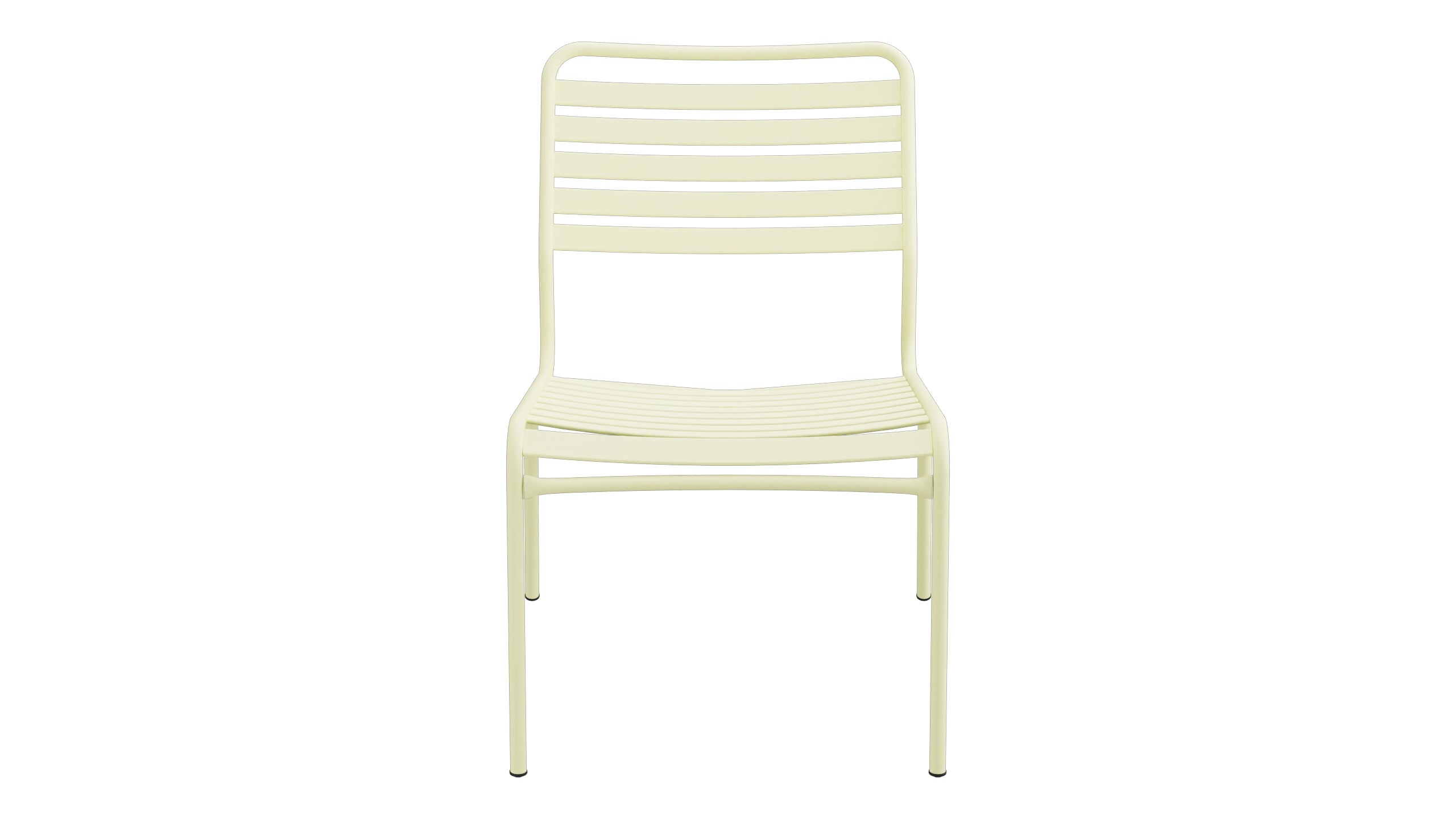 Rigi Lättli-Salonsessel ohne Armlehne in Buchsbaumgelb präsentiert im Onlineshop von KAQTU Design AG. Outdoor-Sessel ist von Schaffner