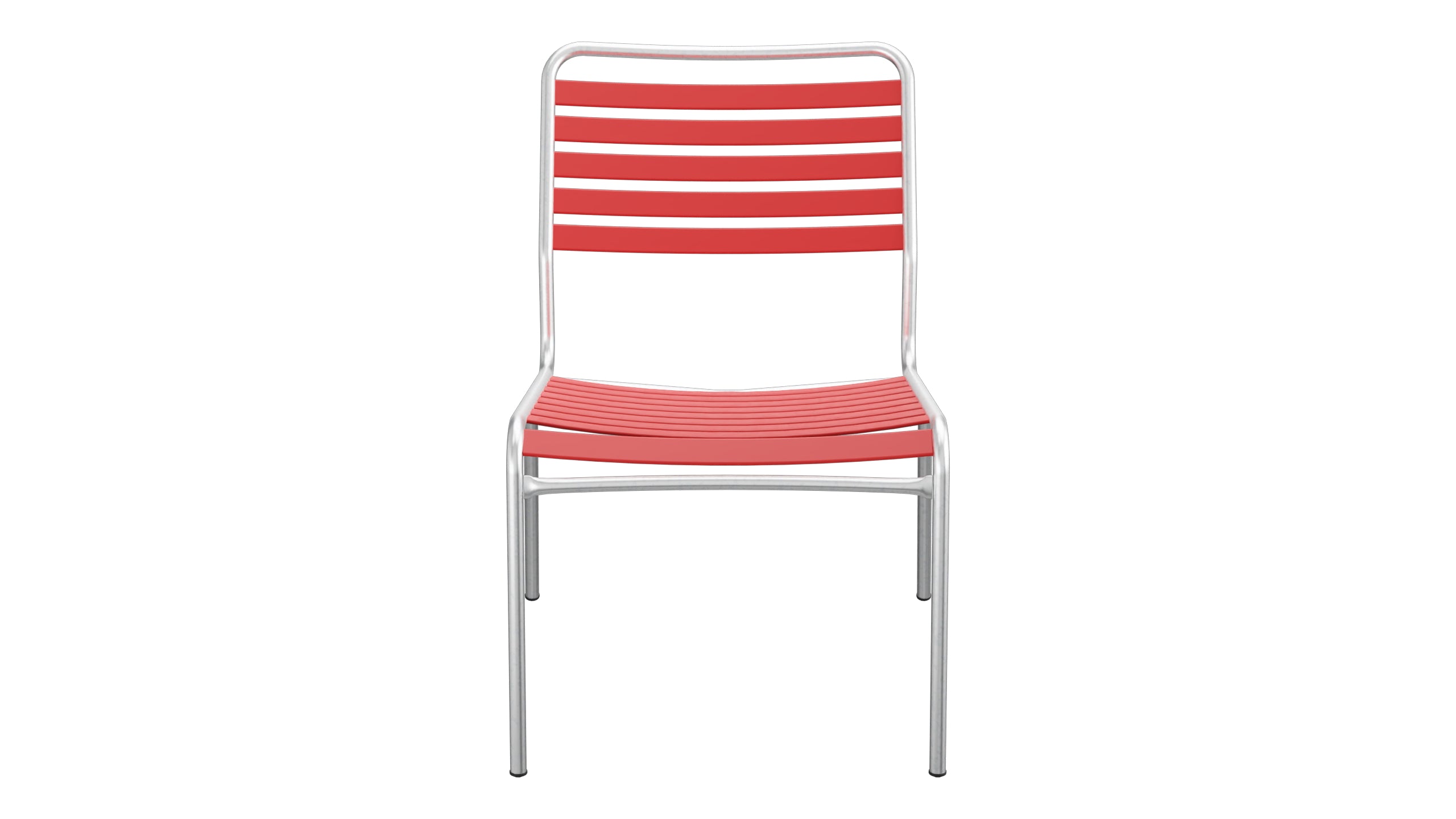 Rigi Lättli-Salonsessel ohne Armlehne in Rot präsentiert im Onlineshop von KAQTU Design AG. Outdoor-Sessel ist von Schaffner