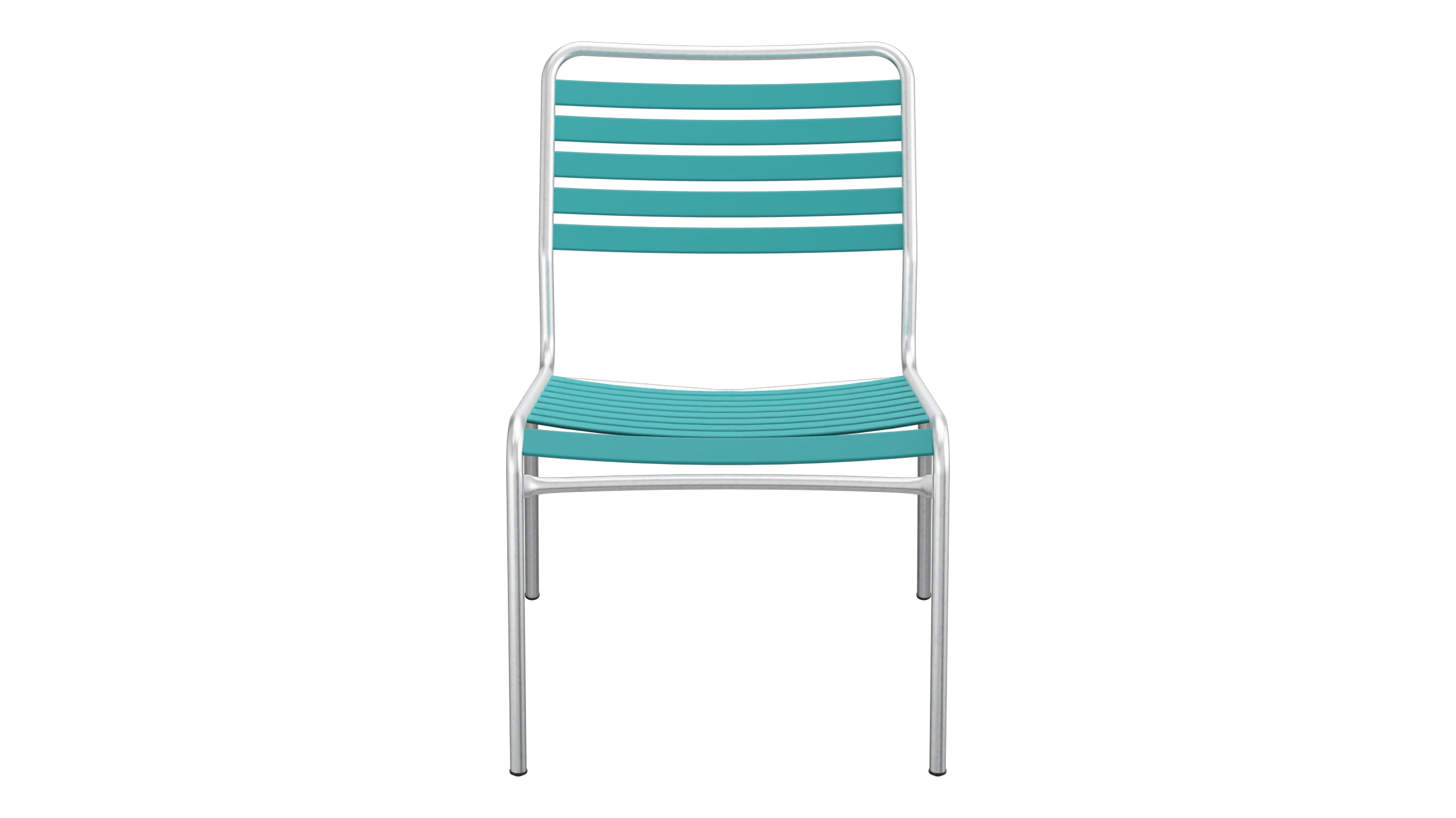 Rigi Lättli-Salonsessel ohne Armlehne in Kaliblau präsentiert im Onlineshop von KAQTU Design AG. Outdoor-Sessel ist von Schaffner