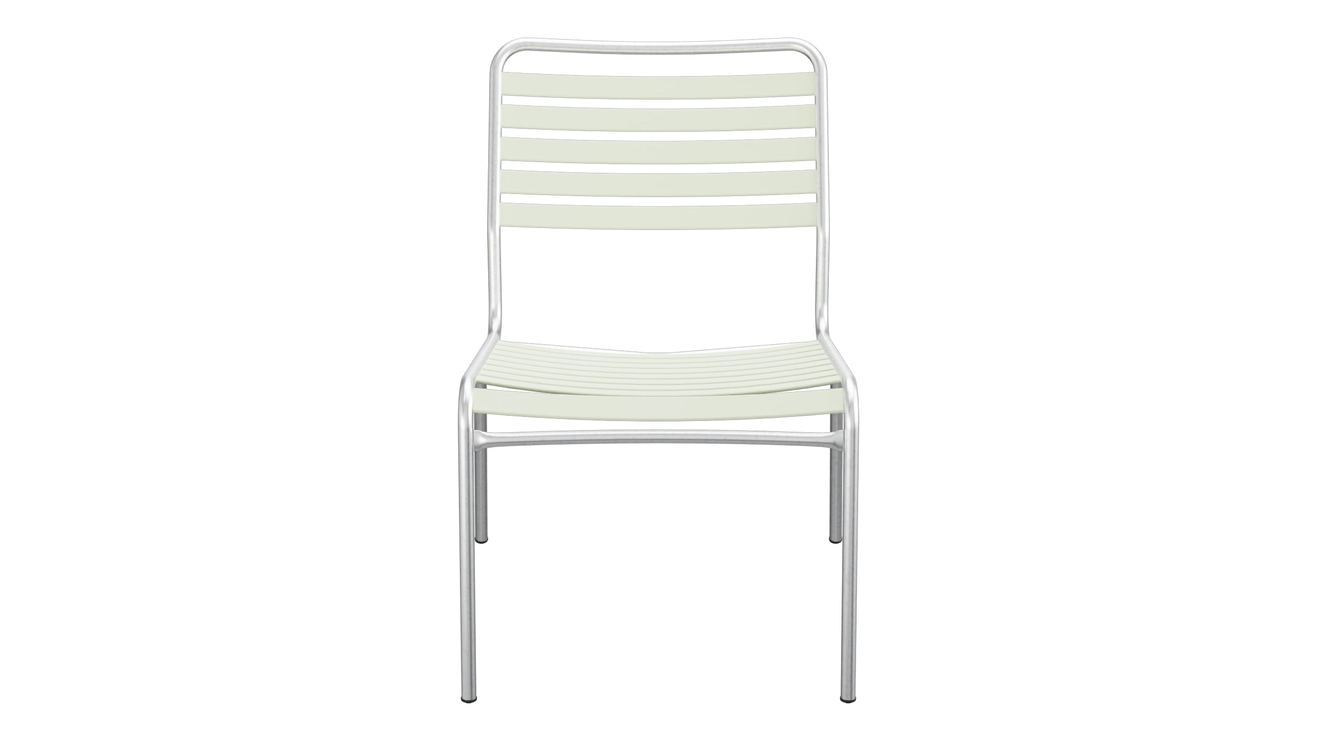 Rigi Lättli-Salonsessel ohne Armlehne in Pastellgrün präsentiert im Onlineshop von KAQTU Design AG. Outdoor-Sessel ist von Schaffner