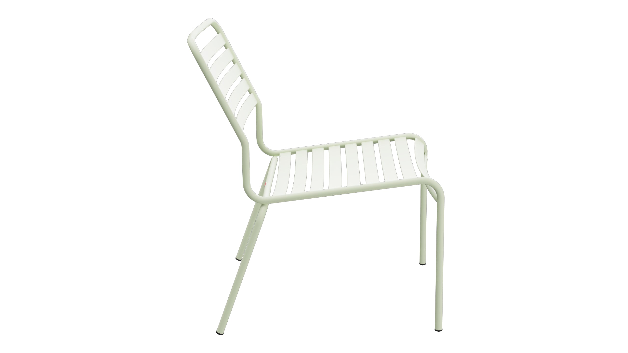 Rigi Lättli-Salonsessel ohne Armlehne in Pastellgrün präsentiert im Onlineshop von KAQTU Design AG. Outdoor-Sessel ist von Schaffner