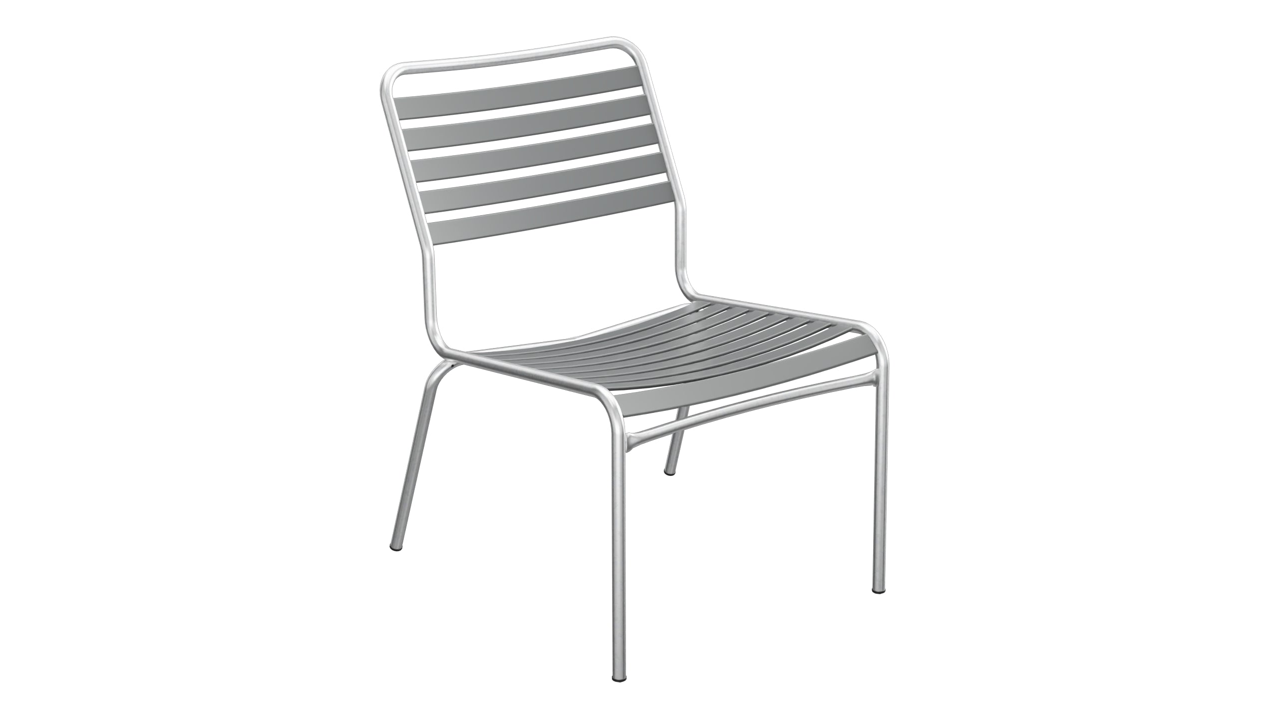 Rigi Lättli-Salonsessel ohne Armlehne in Graphit präsentiert im Onlineshop von KAQTU Design AG. Outdoor-Sessel ist von Schaffner