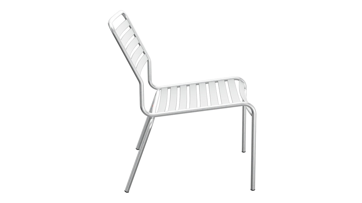 Rigi Lättli-Salonsessel ohne Armlehne in Graphit präsentiert im Onlineshop von KAQTU Design AG. Outdoor-Sessel ist von Schaffner