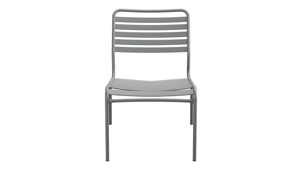 Rigi Lättli-Salonsessel ohne Armlehne in Graphit präsentiert im Onlineshop von KAQTU Design AG. Outdoor-Sessel ist von Schaffner