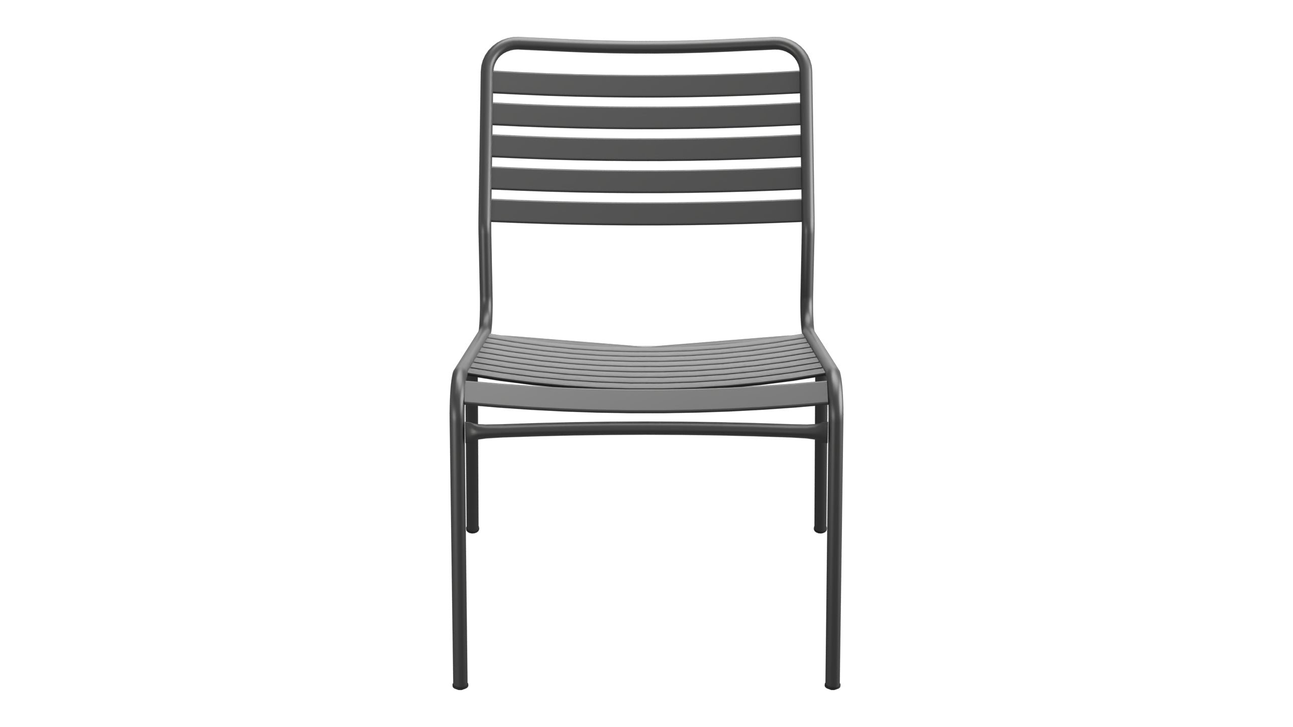 Rigi Lättli-Salonsessel ohne Armlehne in Anthrazit präsentiert im Onlineshop von KAQTU Design AG. Outdoor-Sessel ist von Schaffner