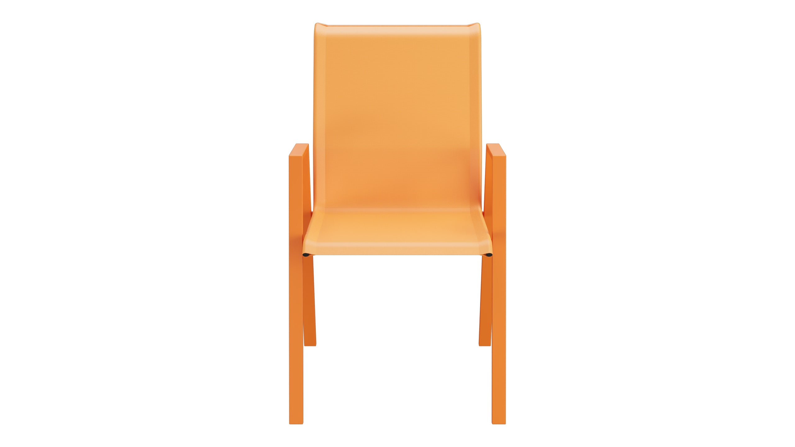 Luzern Textil-Sessel mit Armlehne Comfort in Orange präsentiert im Onlineshop von KAQTU Design AG. Gartenstuhl ist von Schaffner