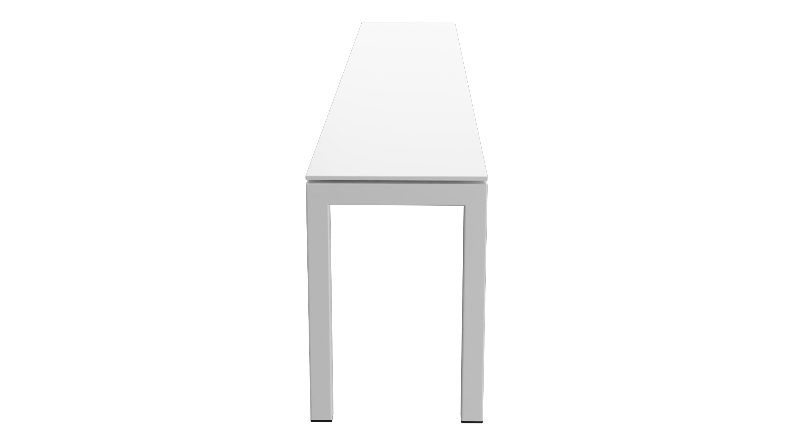 Luzern Glasfaser-Gartenbank 206x32 in Weiss präsentiert im Onlineshop von KAQTU Design AG. Gartenbank ist von Schaffner